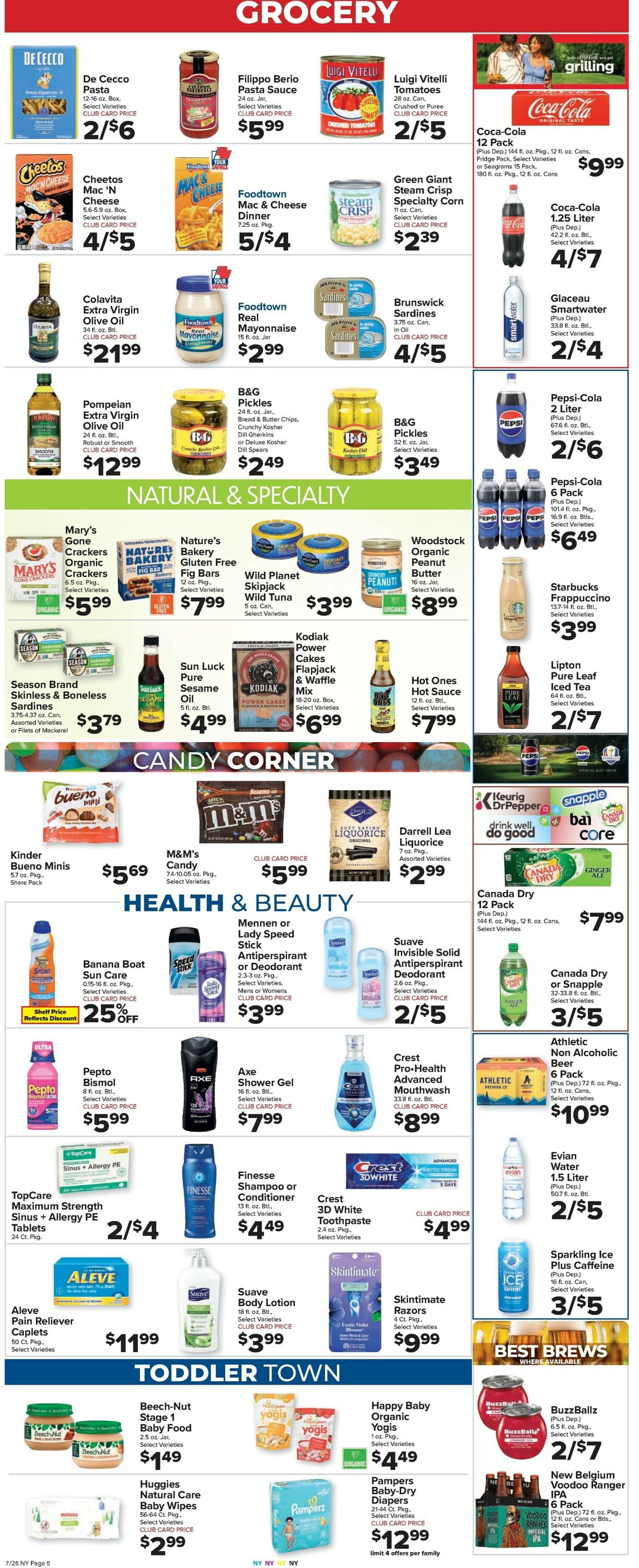 Catalogue Foodtown from 07/25/2025