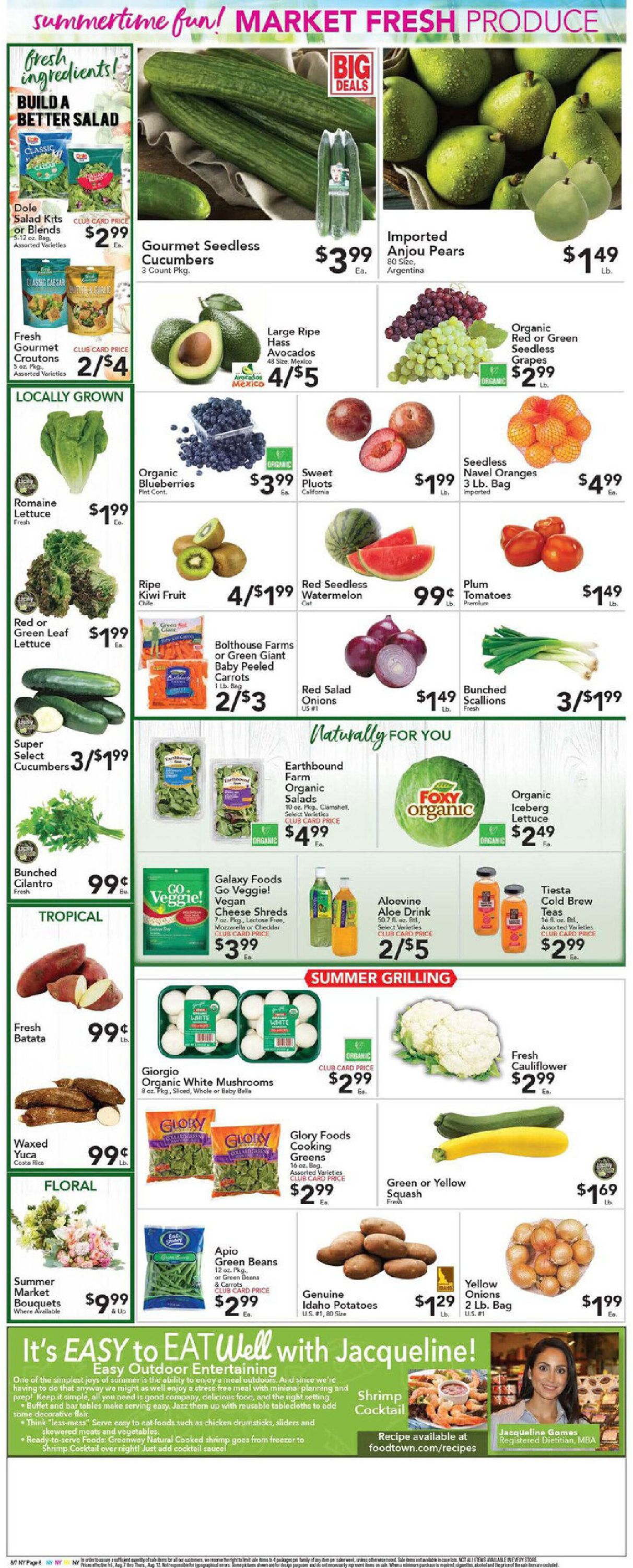 Catalogue Foodtown from 08/07/2020