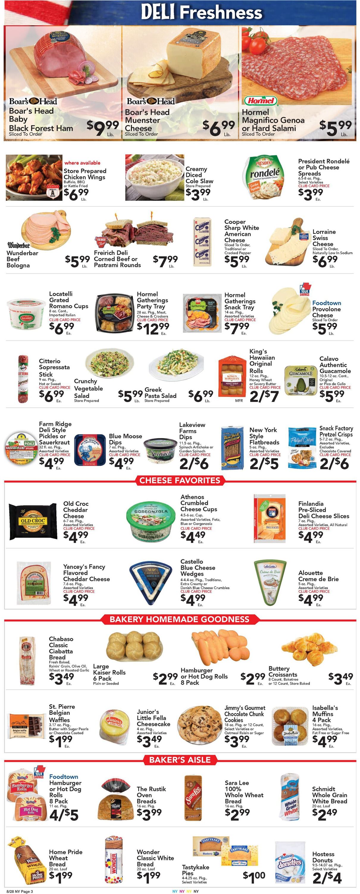 Catalogue Foodtown from 08/28/2020