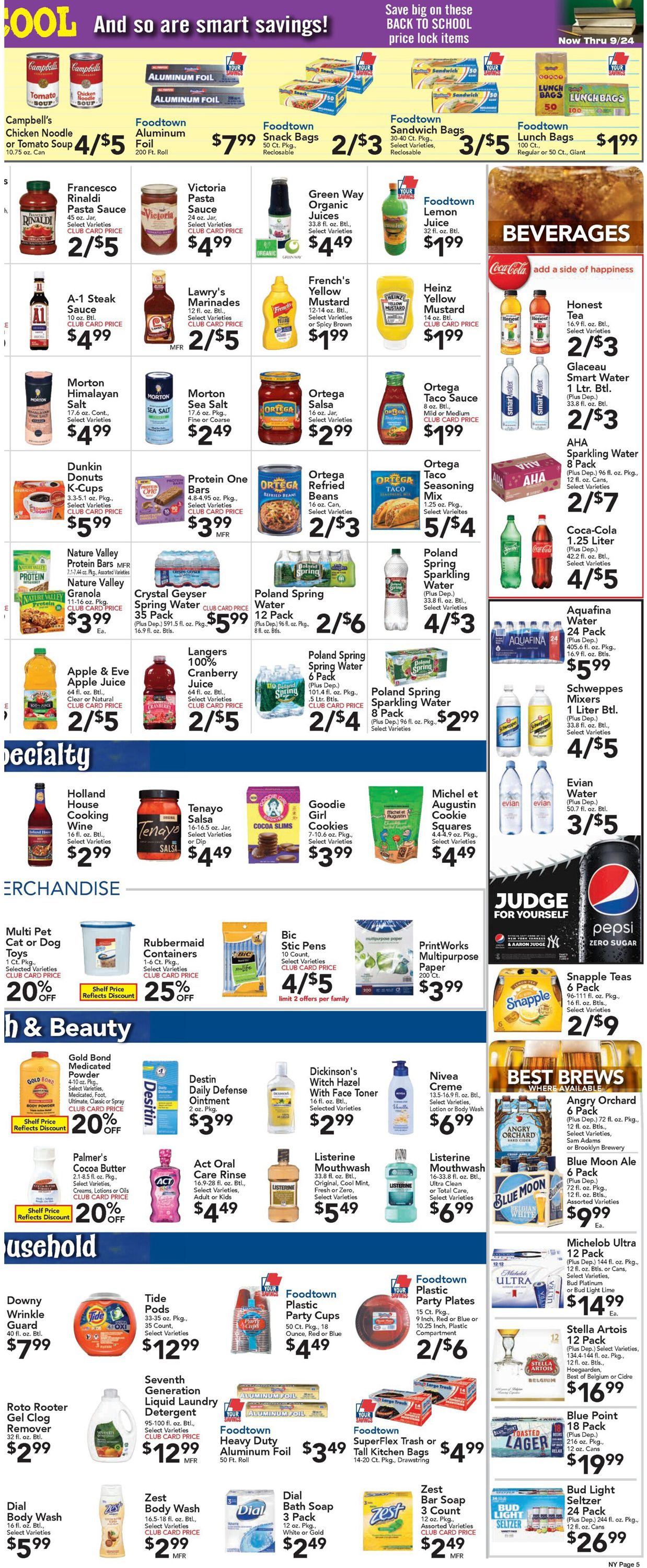 Catalogue Foodtown from 08/28/2020