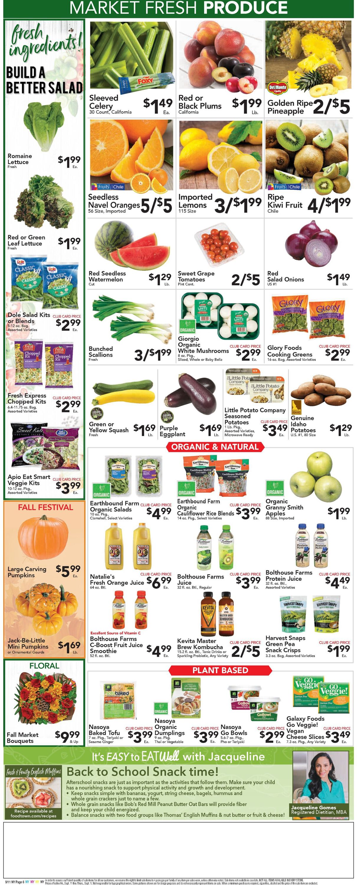 Catalogue Foodtown from 09/11/2020