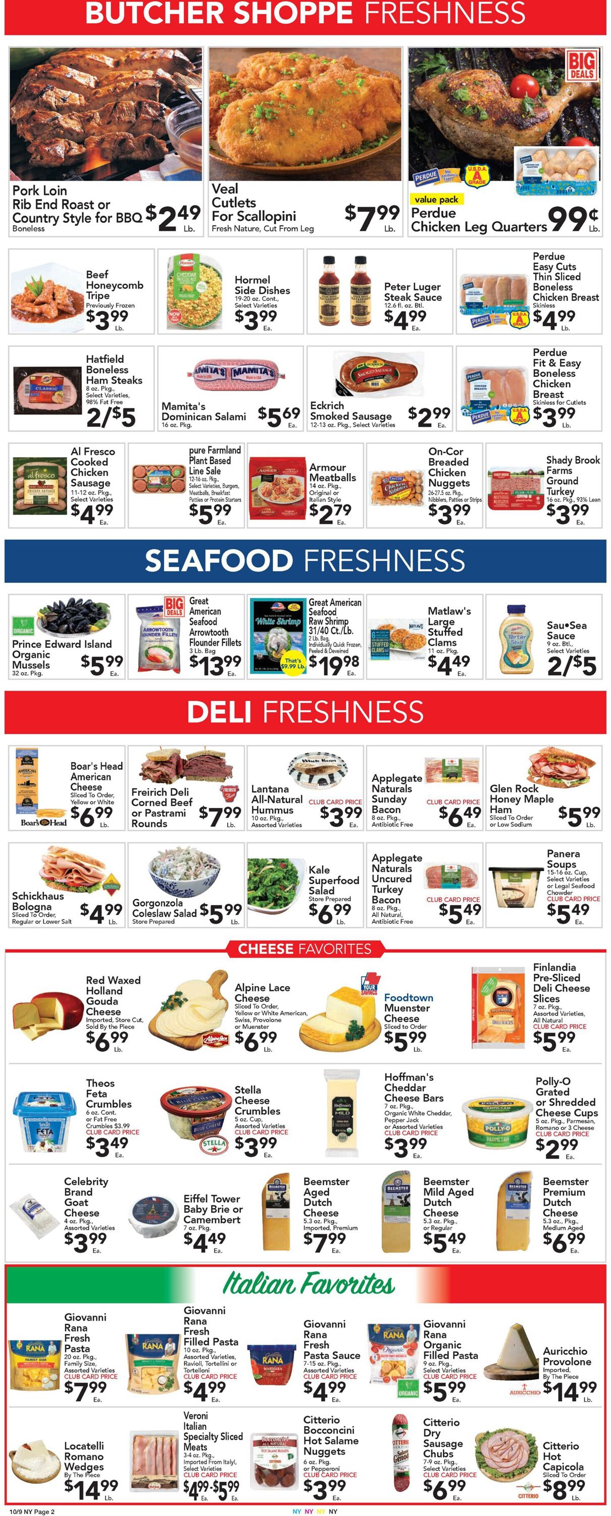 Catalogue Foodtown from 10/09/2020