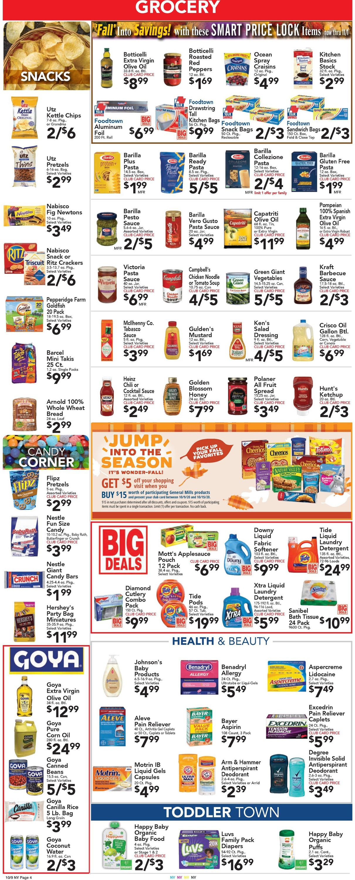 Foodtown Current weekly ad 10/09 - 10/15/2020 [6] - frequent-ads.com
