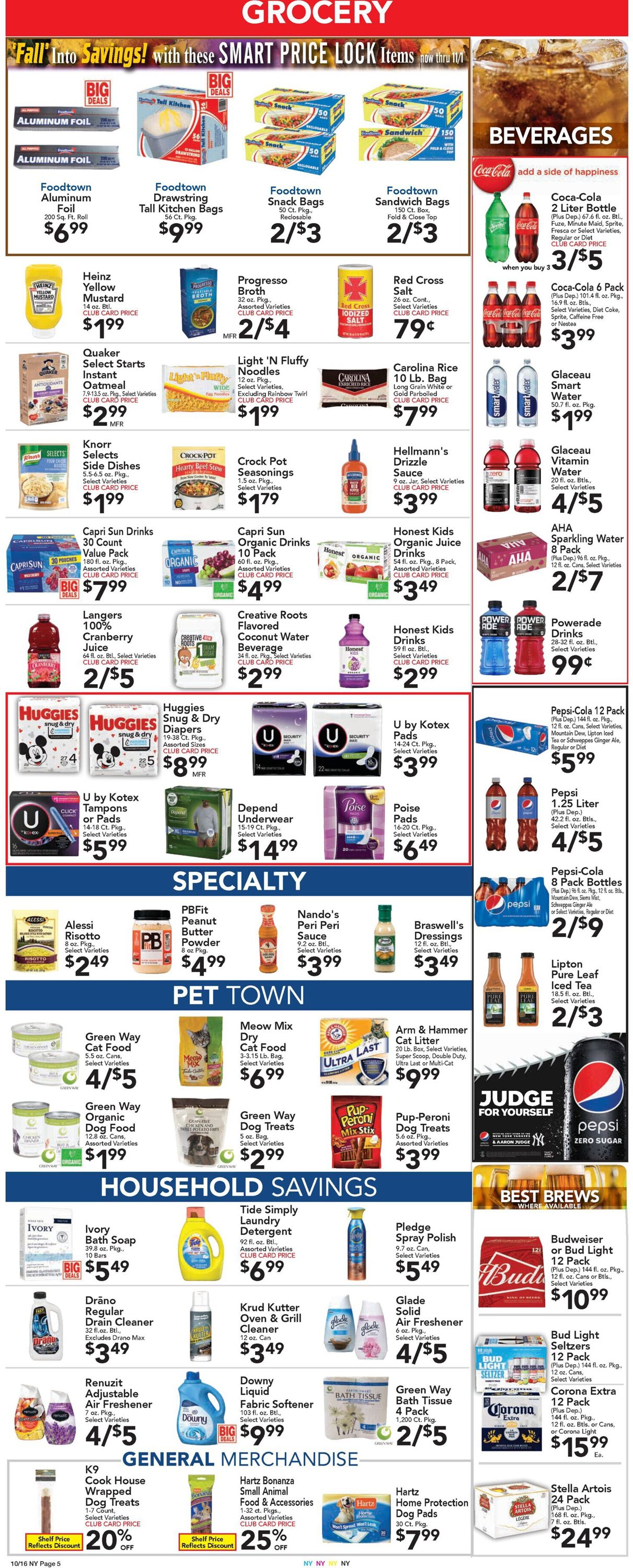 Catalogue Foodtown from 10/16/2020
