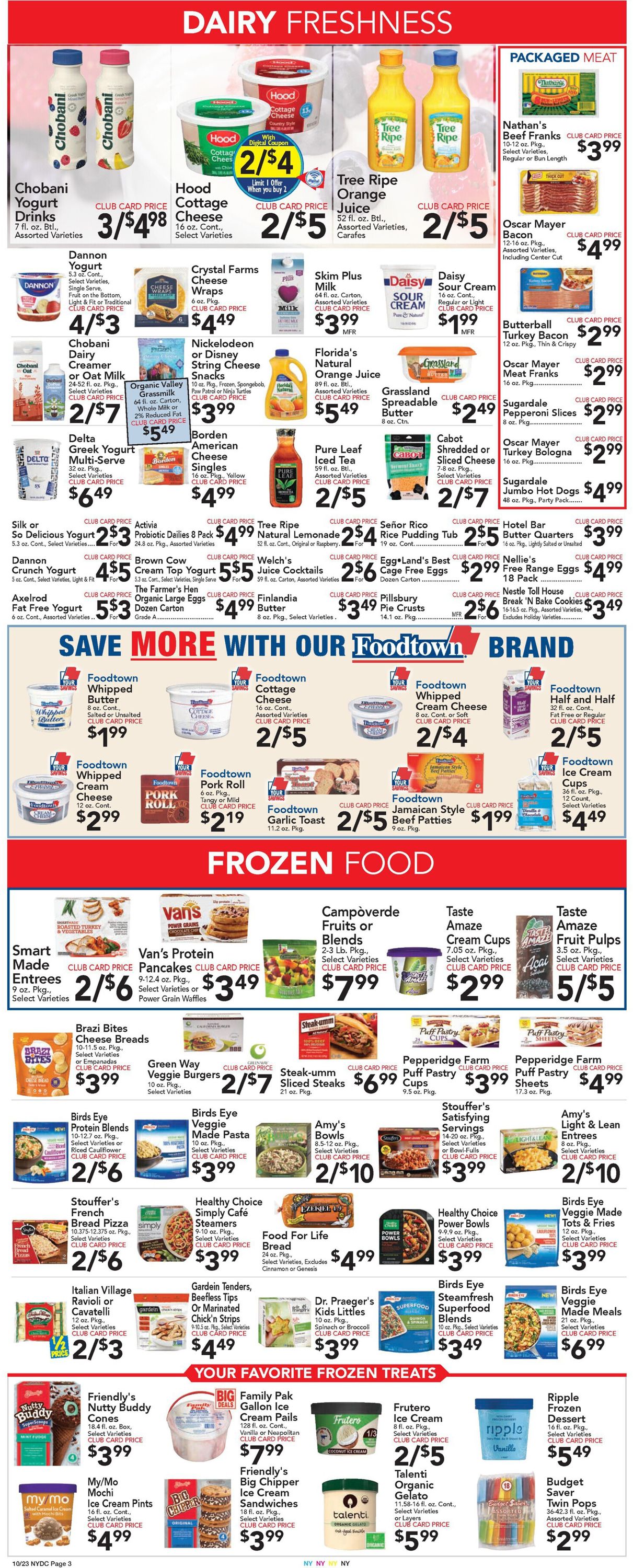 Catalogue Foodtown from 10/23/2020