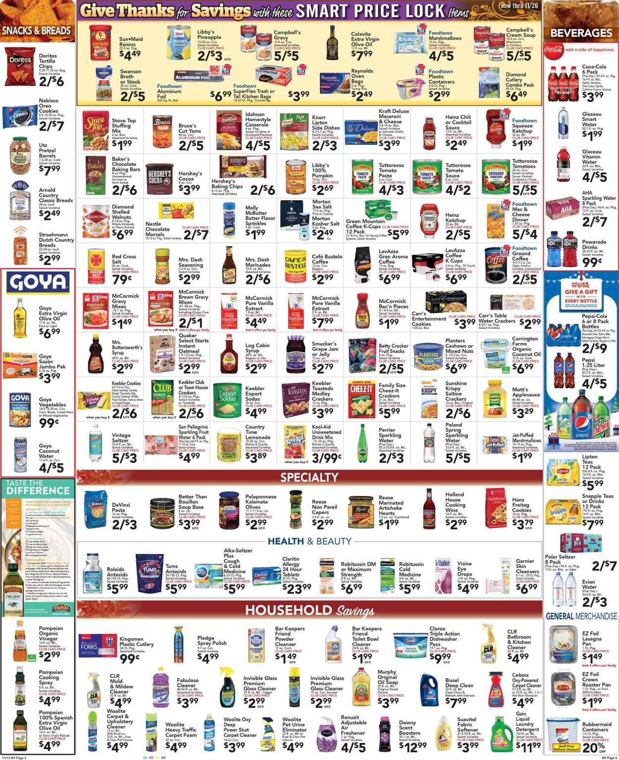 Catalogue Foodtown from 11/13/2020