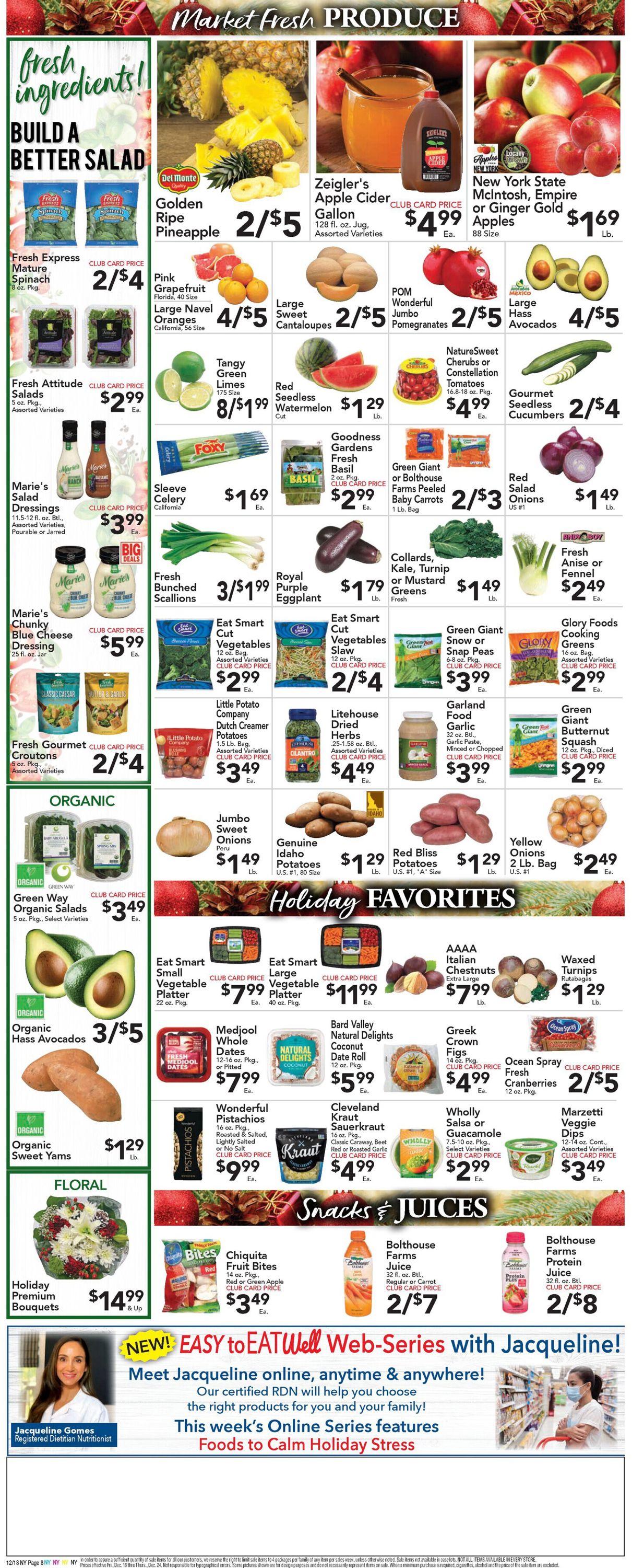 Catalogue Foodtown Christmas Ad 2020 from 12/18/2020