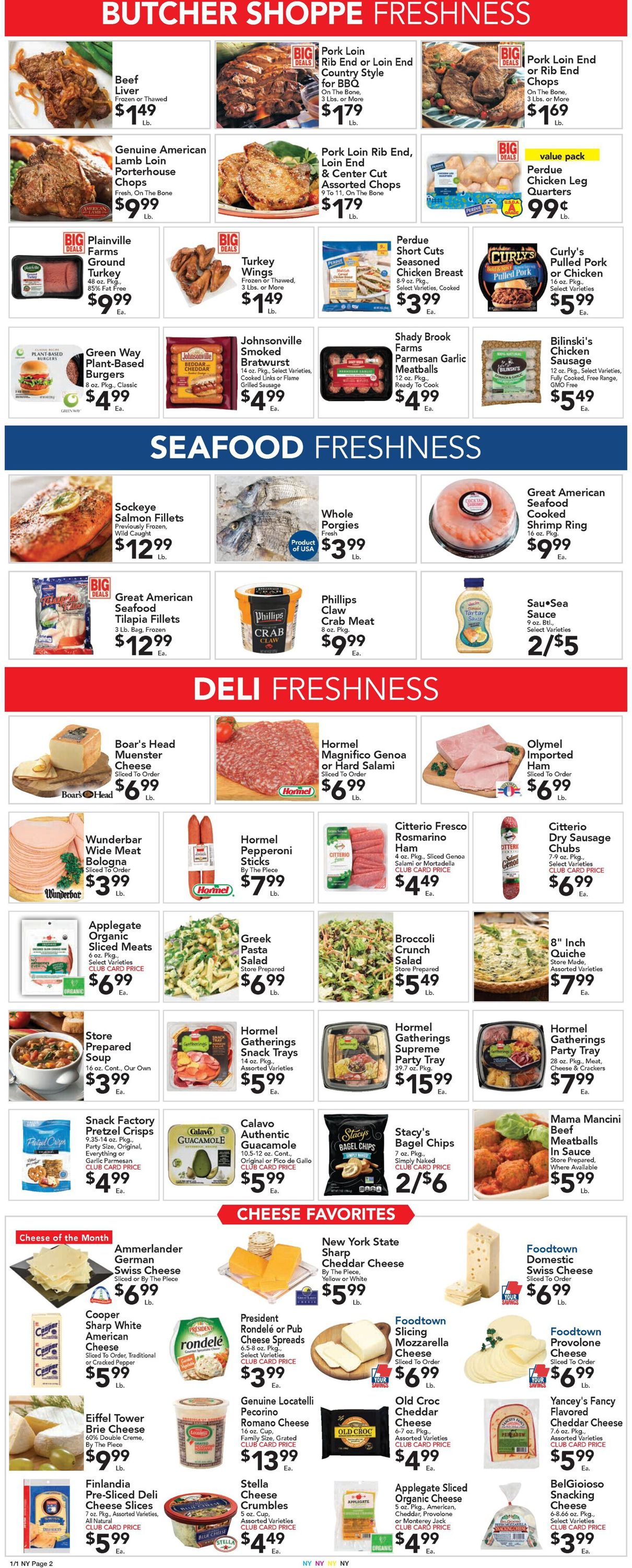 Catalogue Foodtown from 01/01/2021