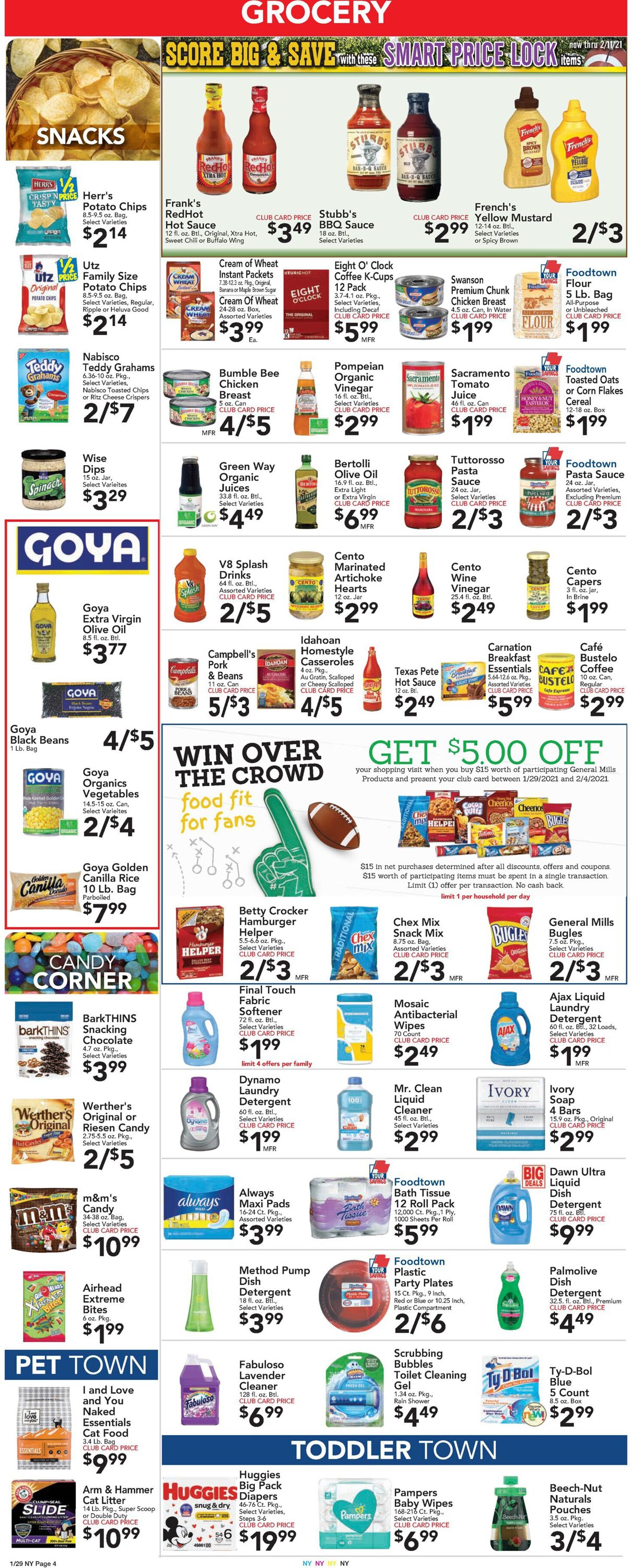 Catalogue Foodtown from 01/29/2021
