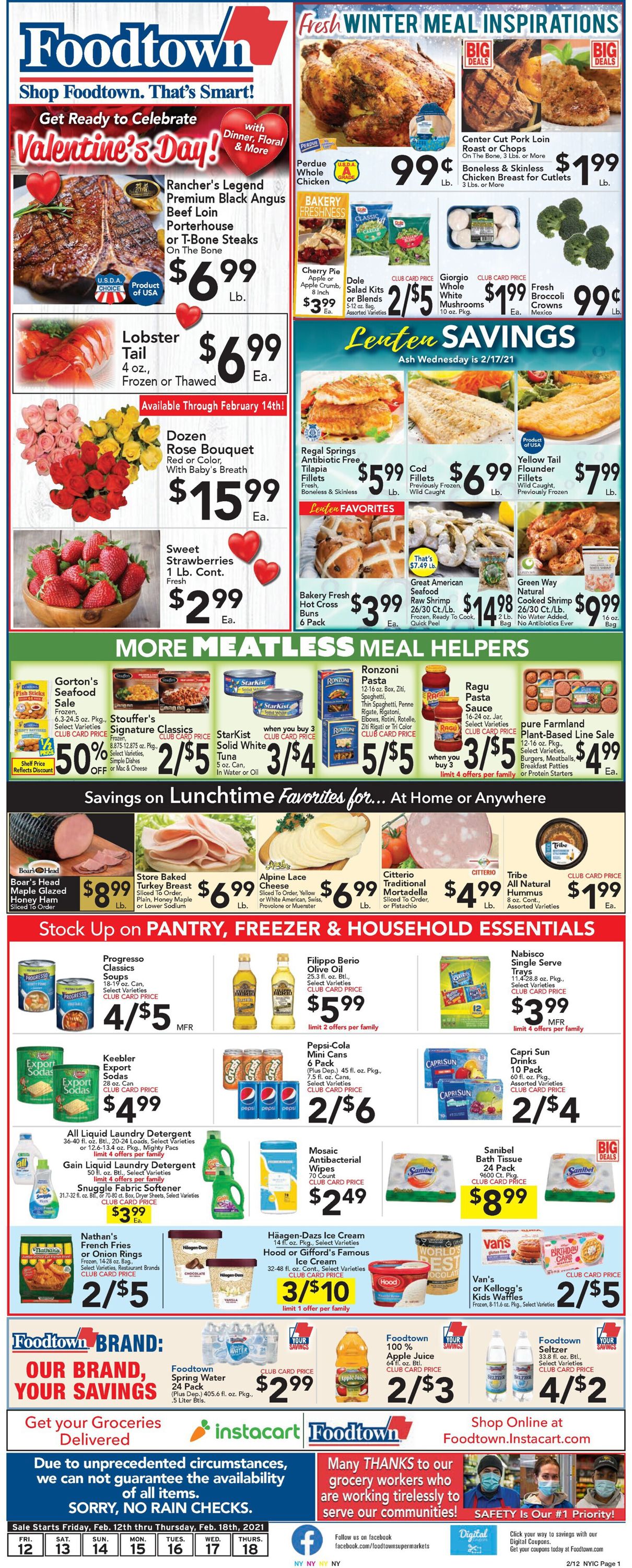 Catalogue Foodtown from 02/12/2021