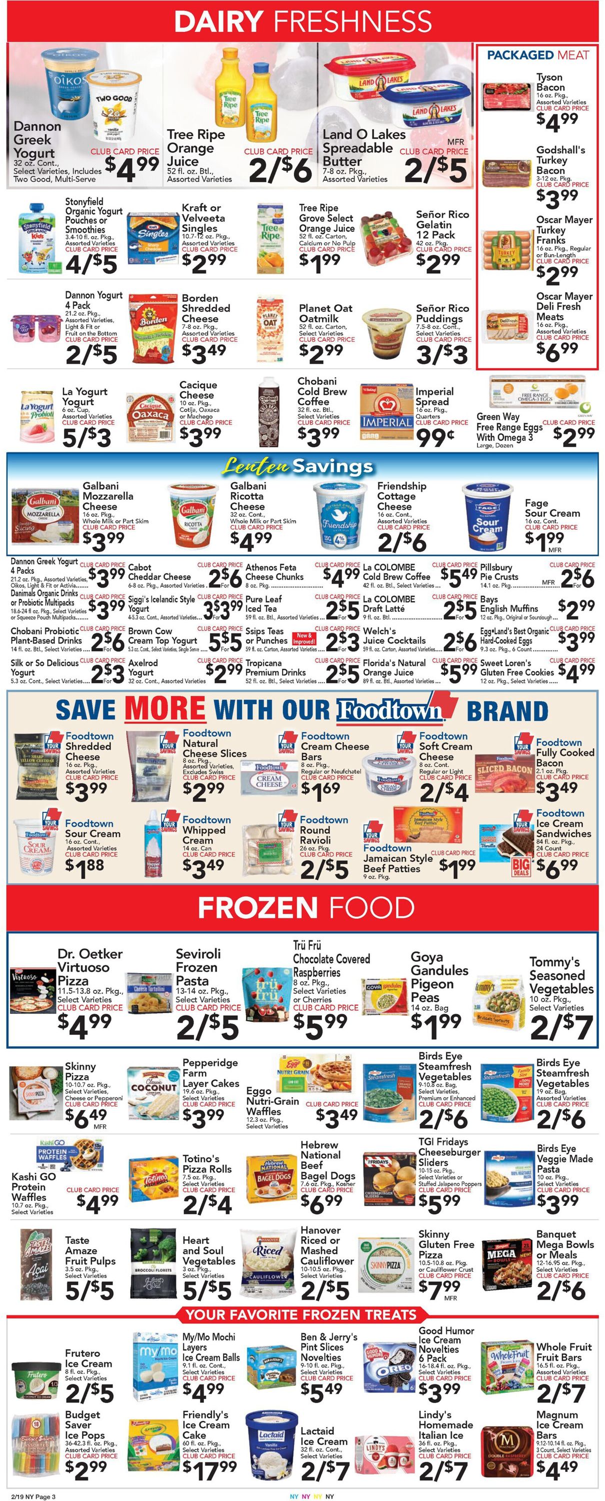 Catalogue Foodtown from 02/19/2021