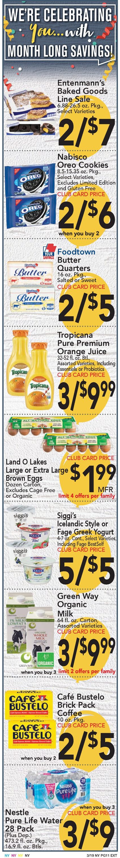 Catalogue Foodtown from 03/19/2021