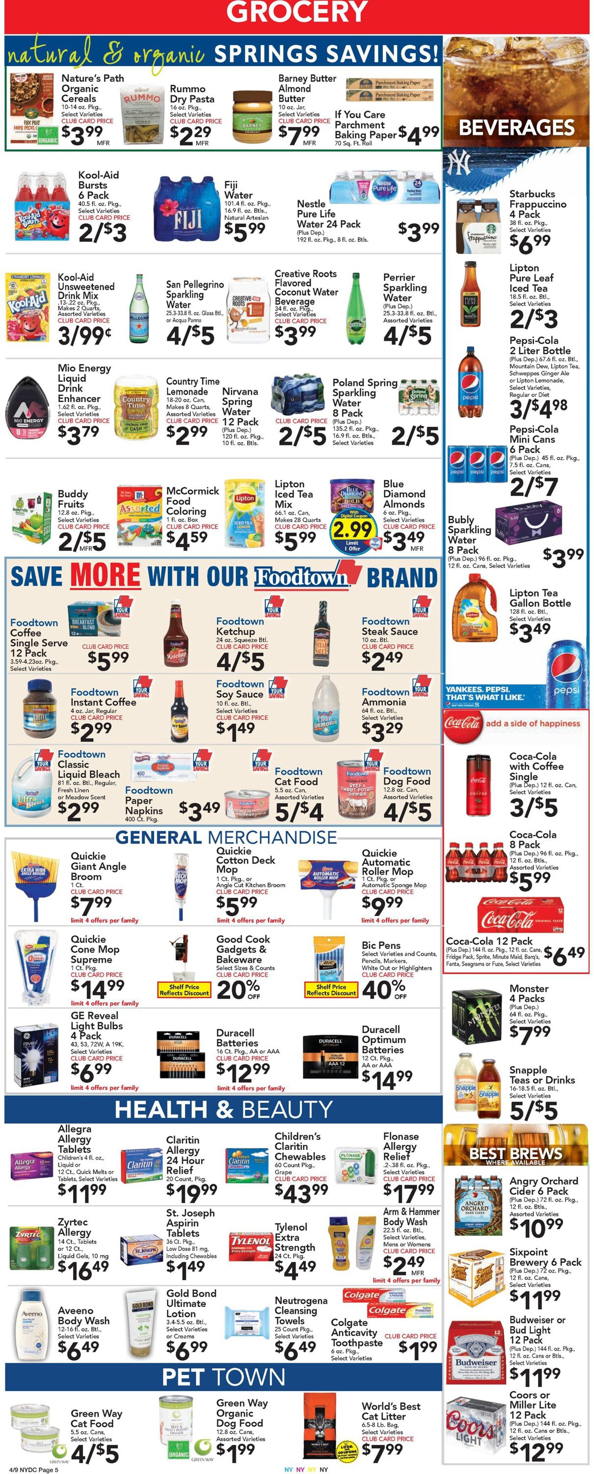 Catalogue Foodtown from 04/09/2021
