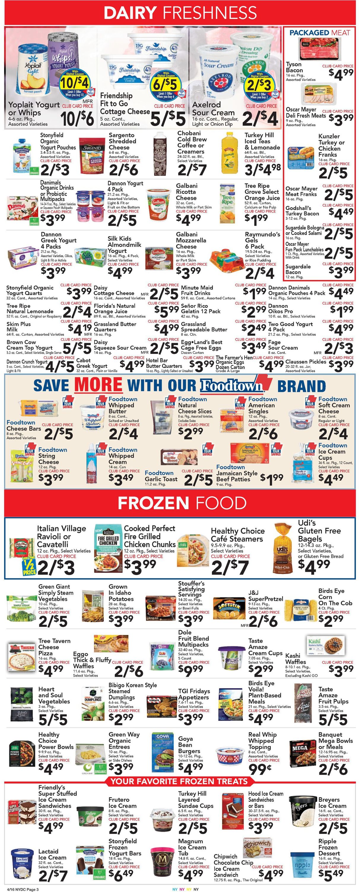 Catalogue Foodtown from 04/16/2021
