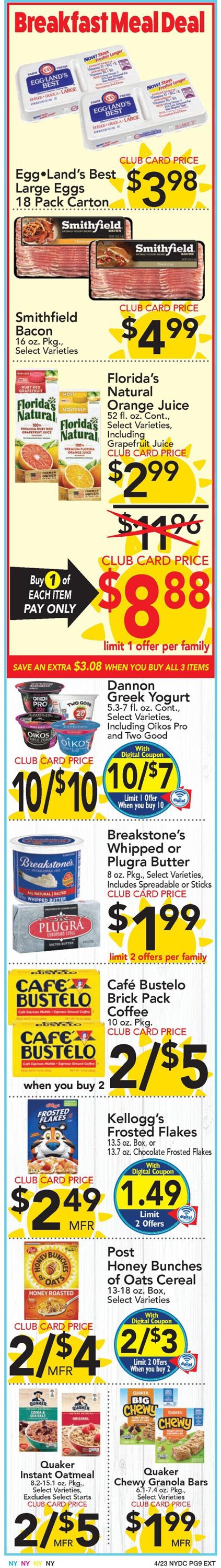 Catalogue Foodtown from 04/23/2021