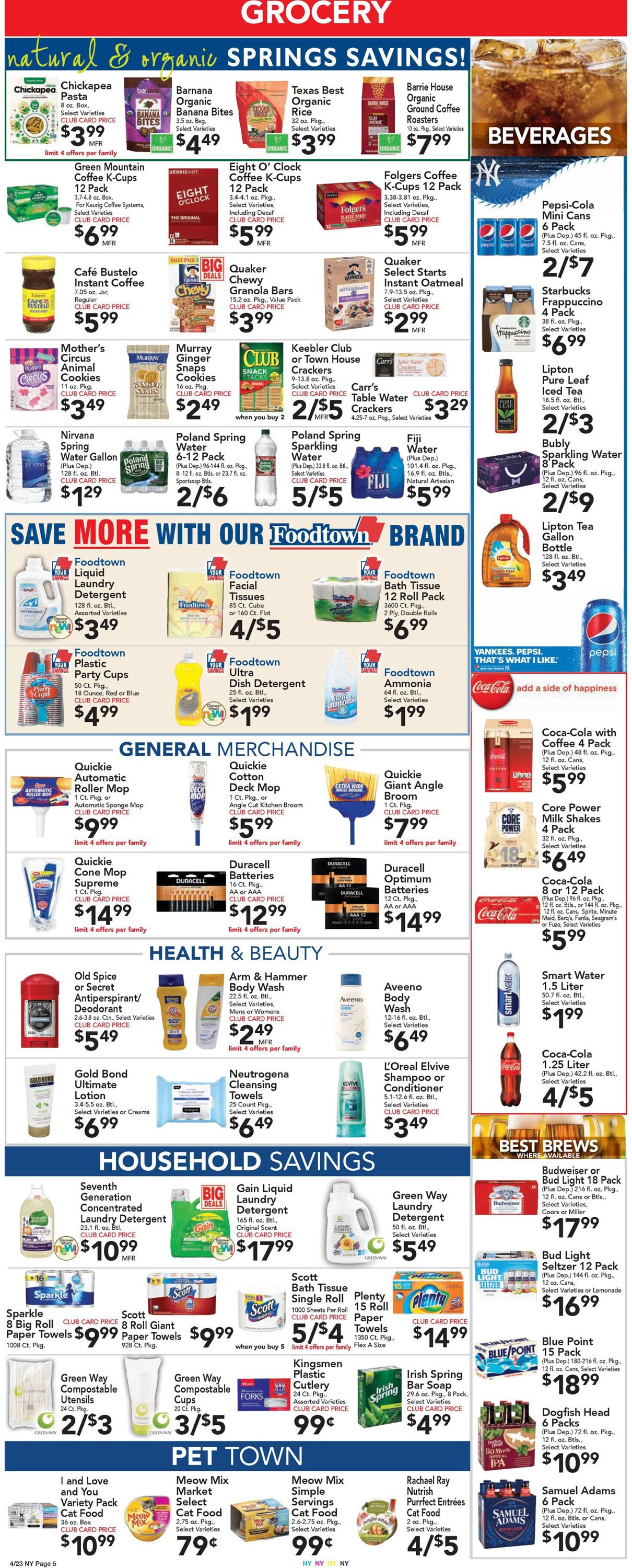 Catalogue Foodtown from 04/23/2021