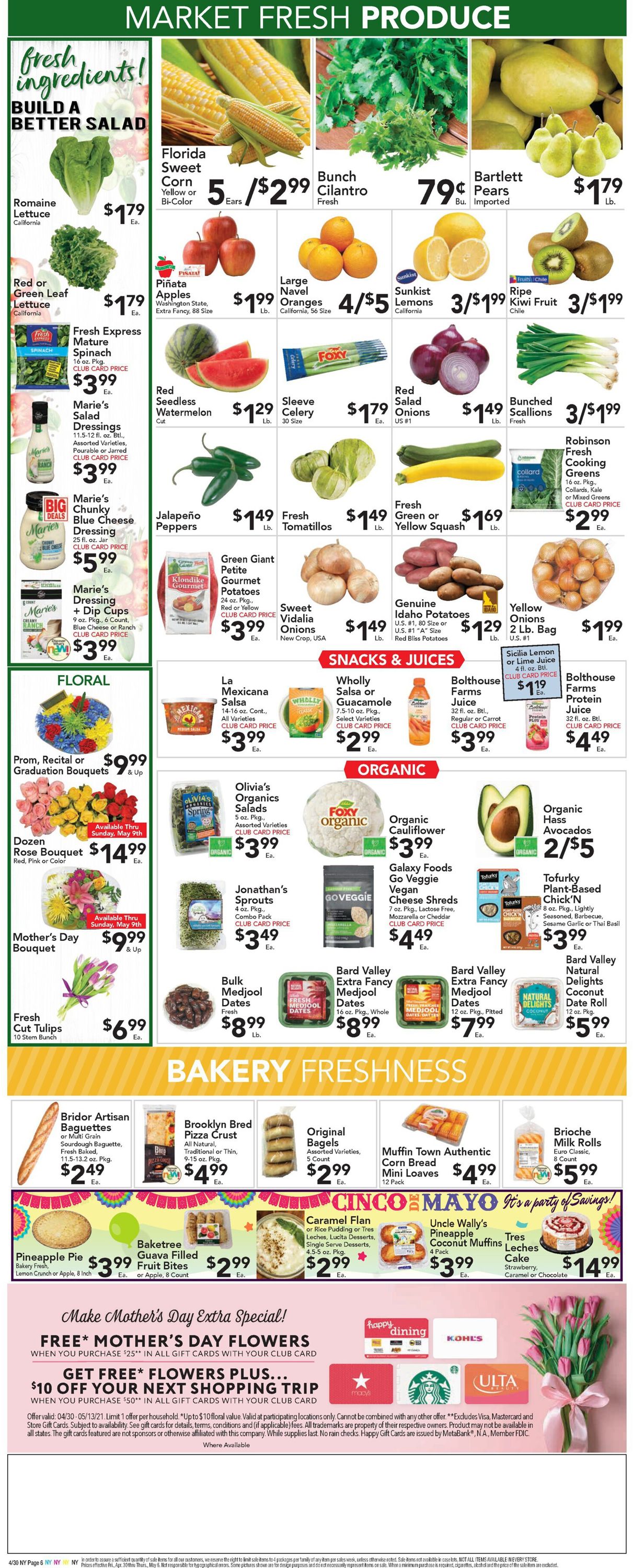 Catalogue Foodtown from 04/30/2021