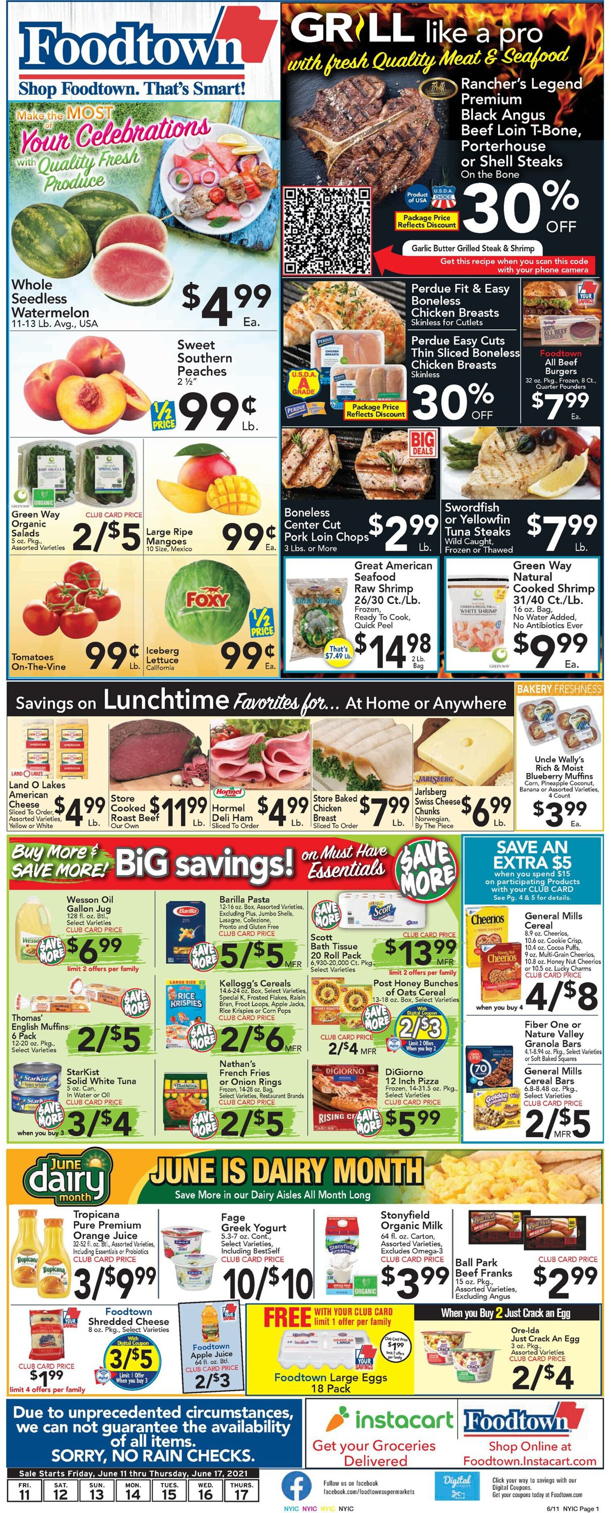 Catalogue Foodtown from 06/11/2021