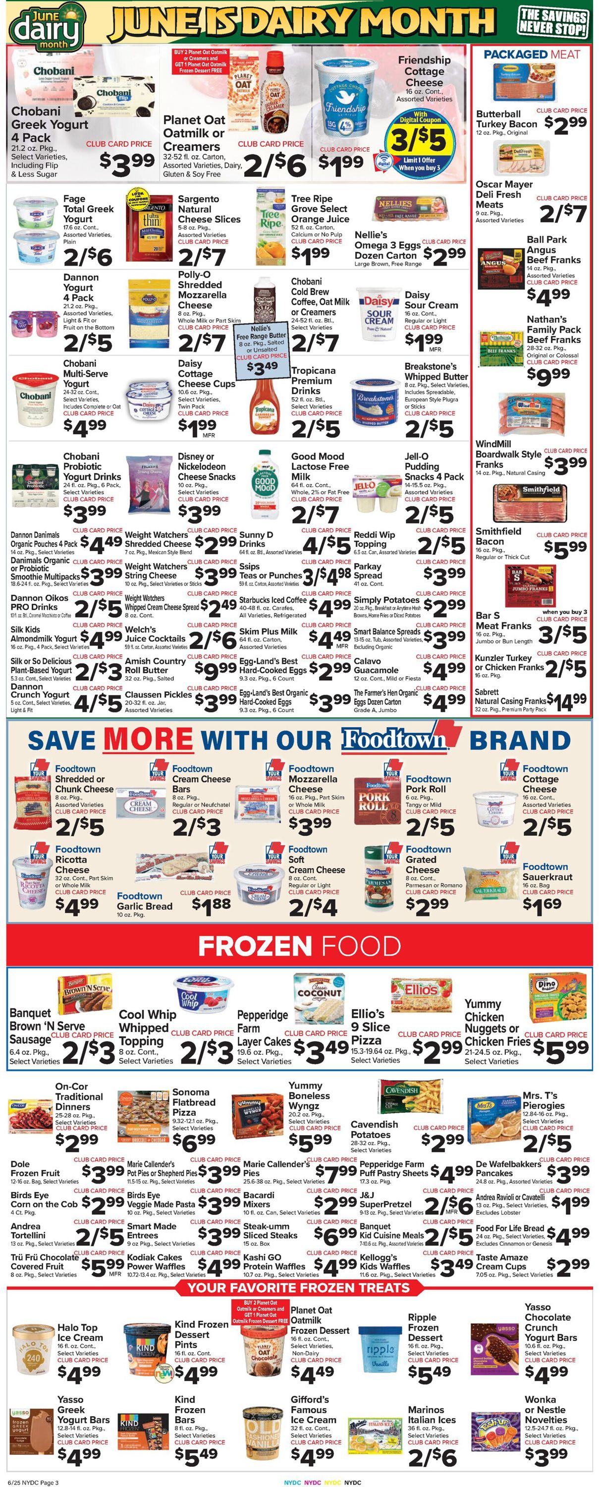 Catalogue Foodtown from 06/25/2021