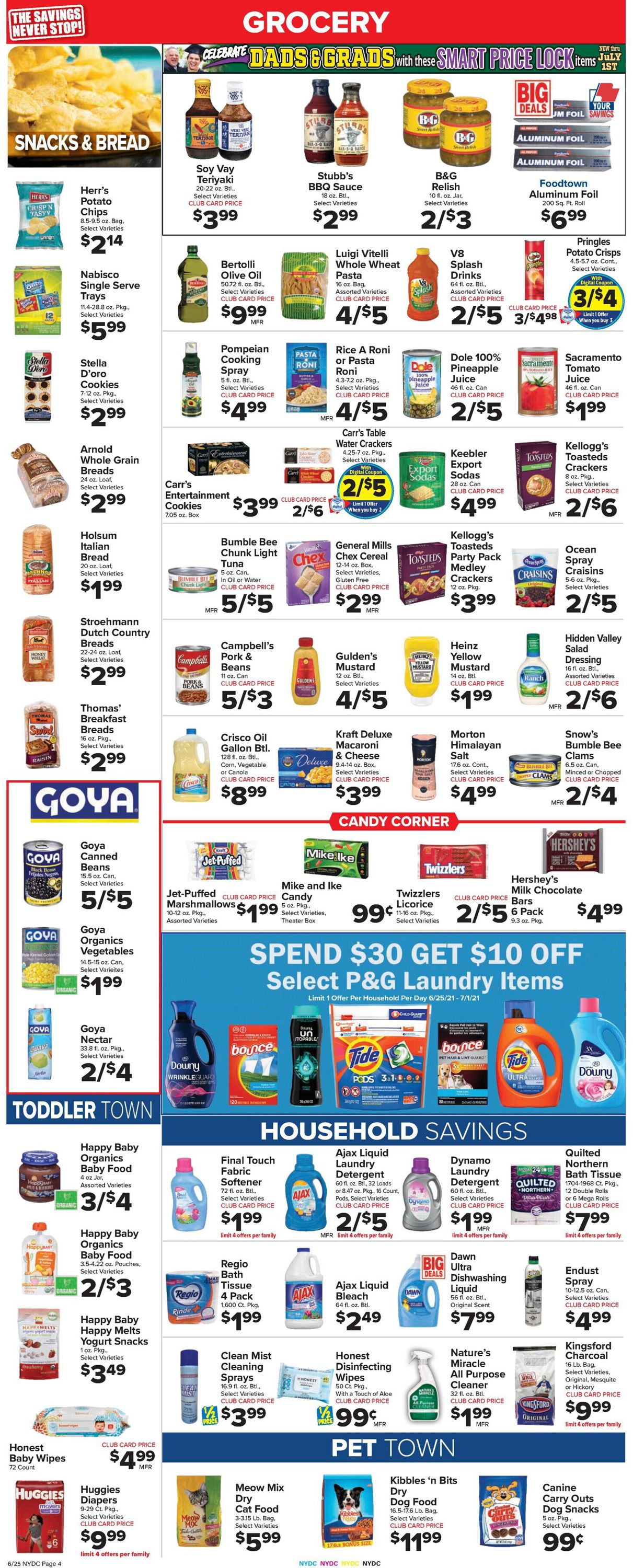 Catalogue Foodtown from 06/25/2021