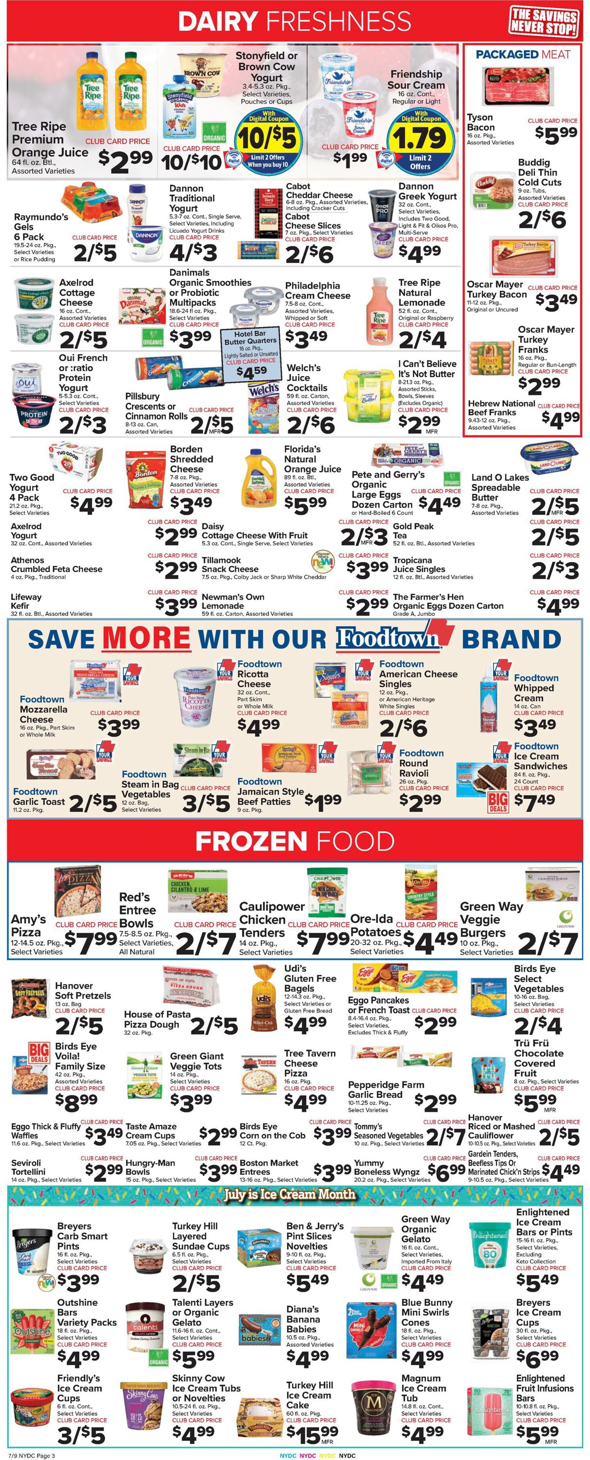 Catalogue Foodtown from 07/09/2021
