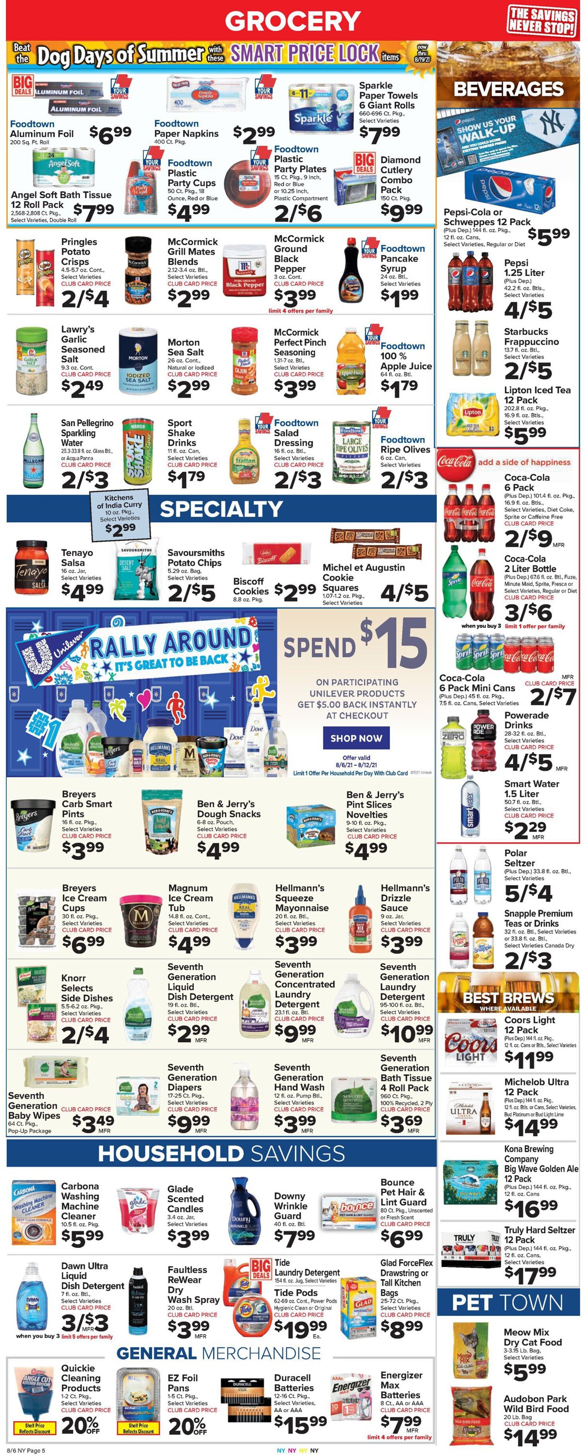 Catalogue Foodtown from 08/06/2021