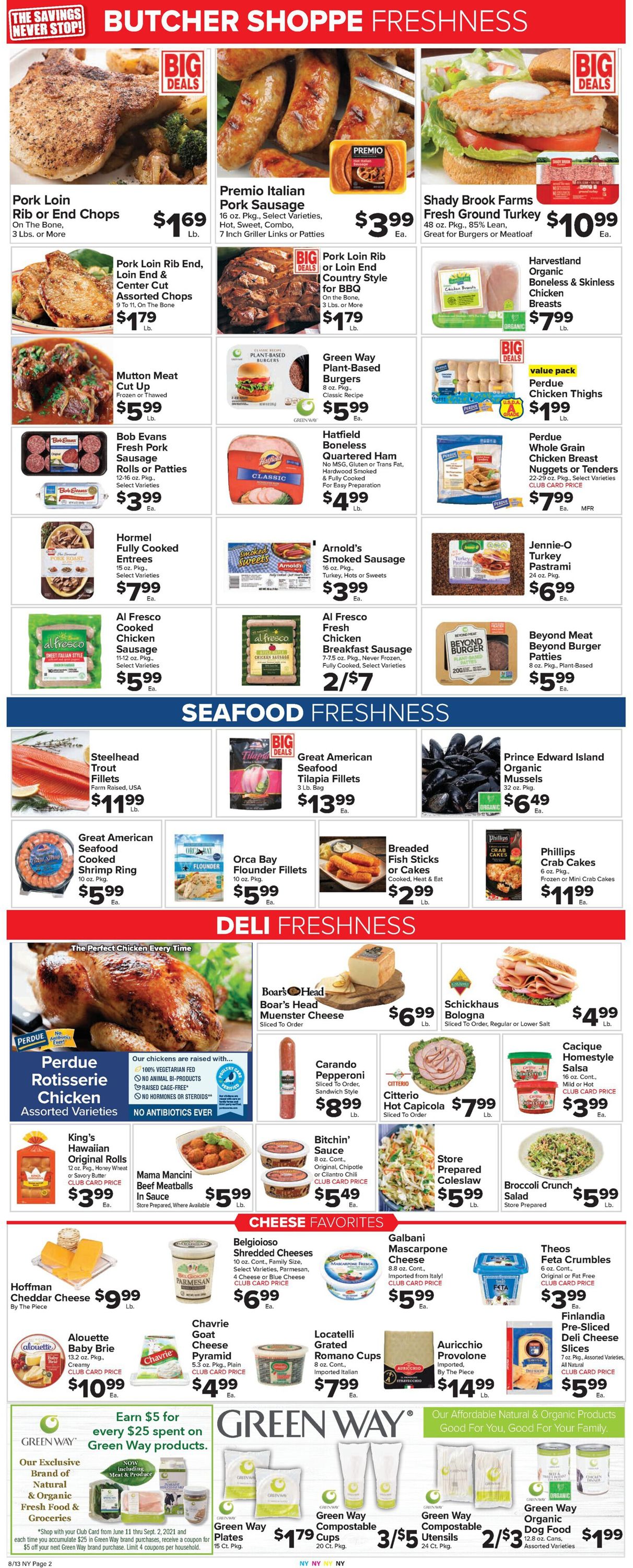 Catalogue Foodtown from 08/13/2021