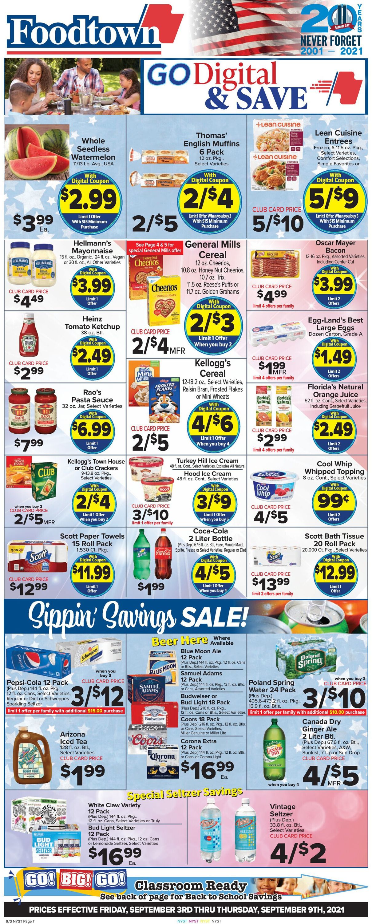 Catalogue Foodtown from 09/03/2021