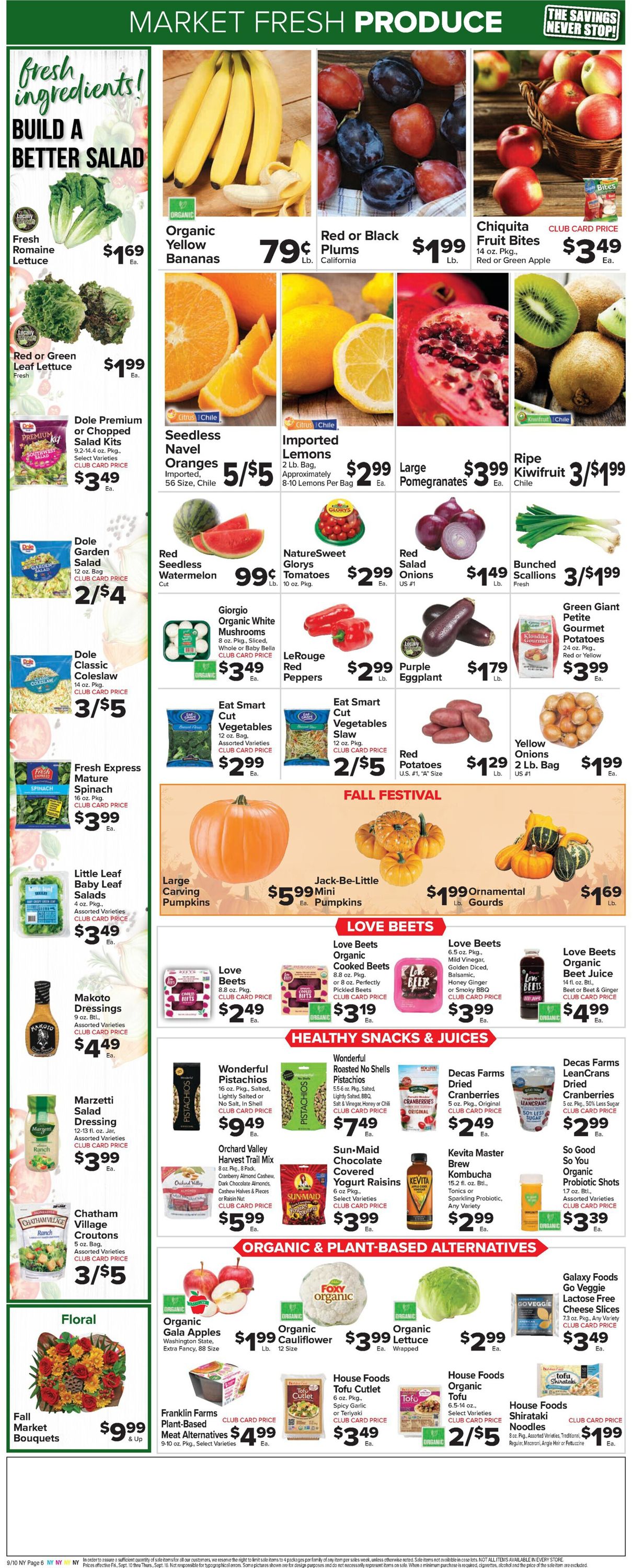 Catalogue Foodtown from 09/10/2021