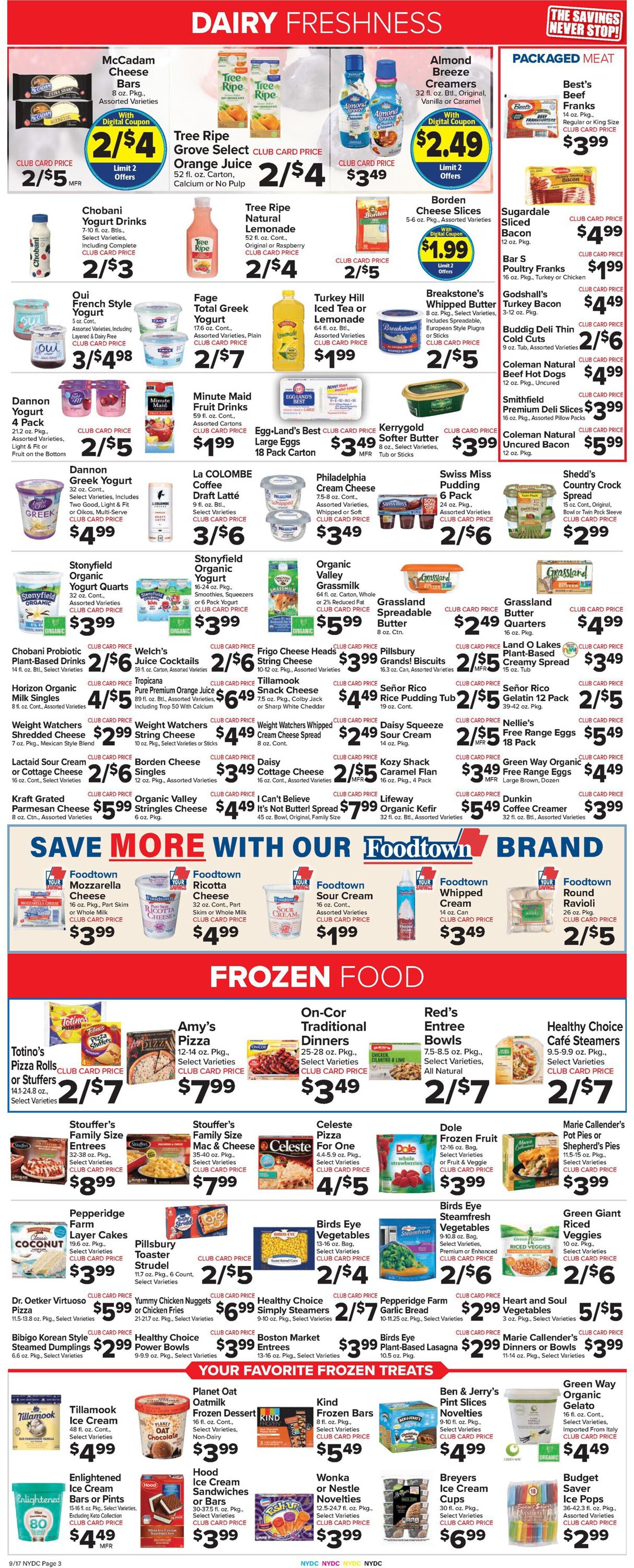 Catalogue Foodtown from 09/17/2021