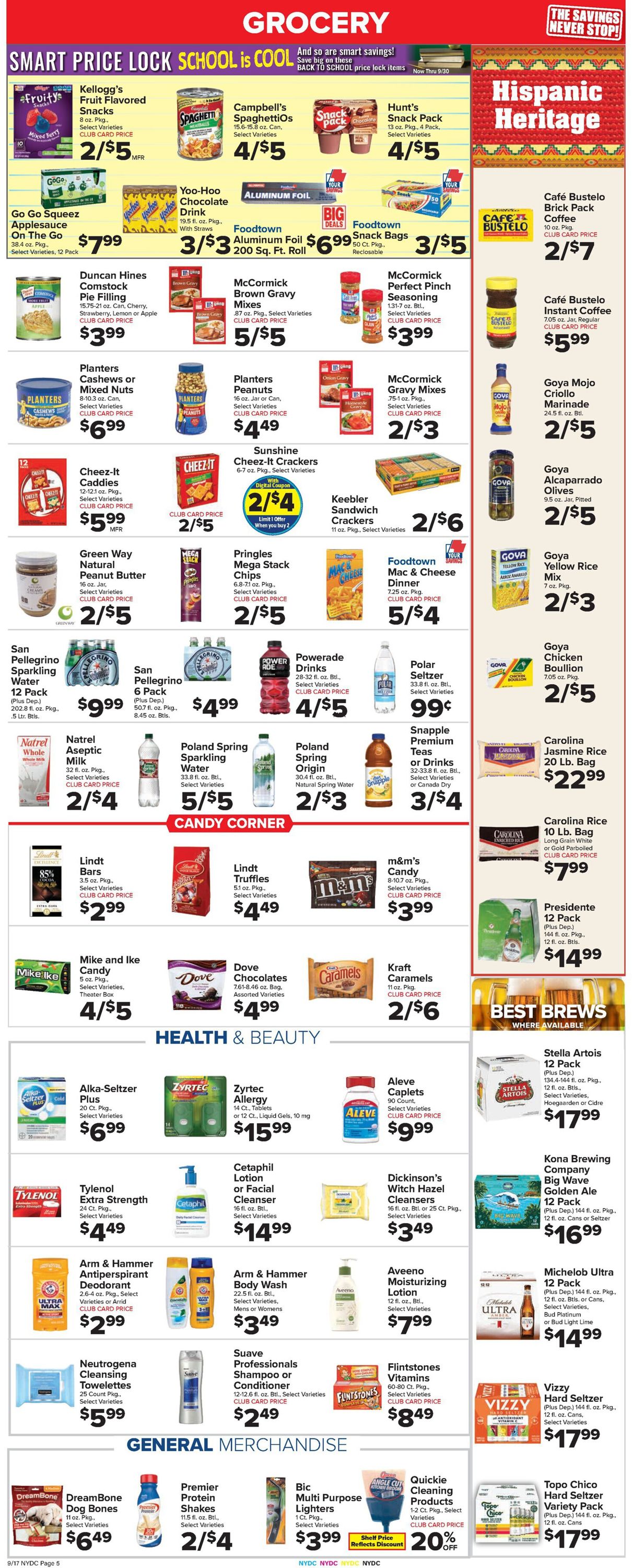 Catalogue Foodtown from 09/17/2021