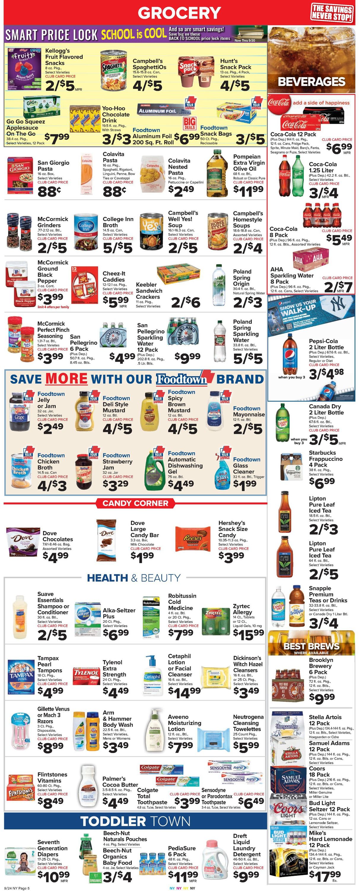 Catalogue Foodtown from 09/24/2021