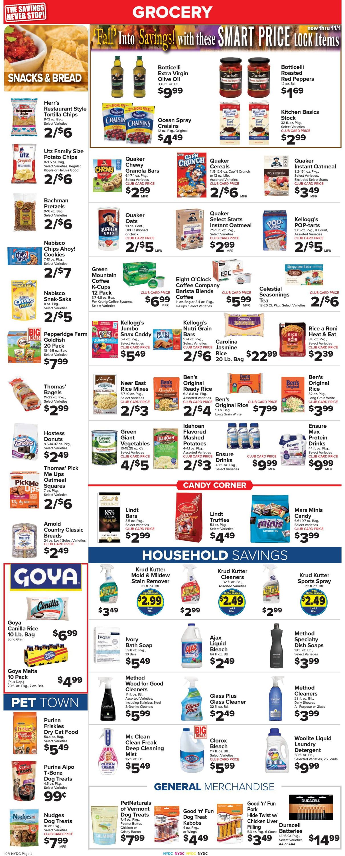 Catalogue Foodtown from 10/01/2021