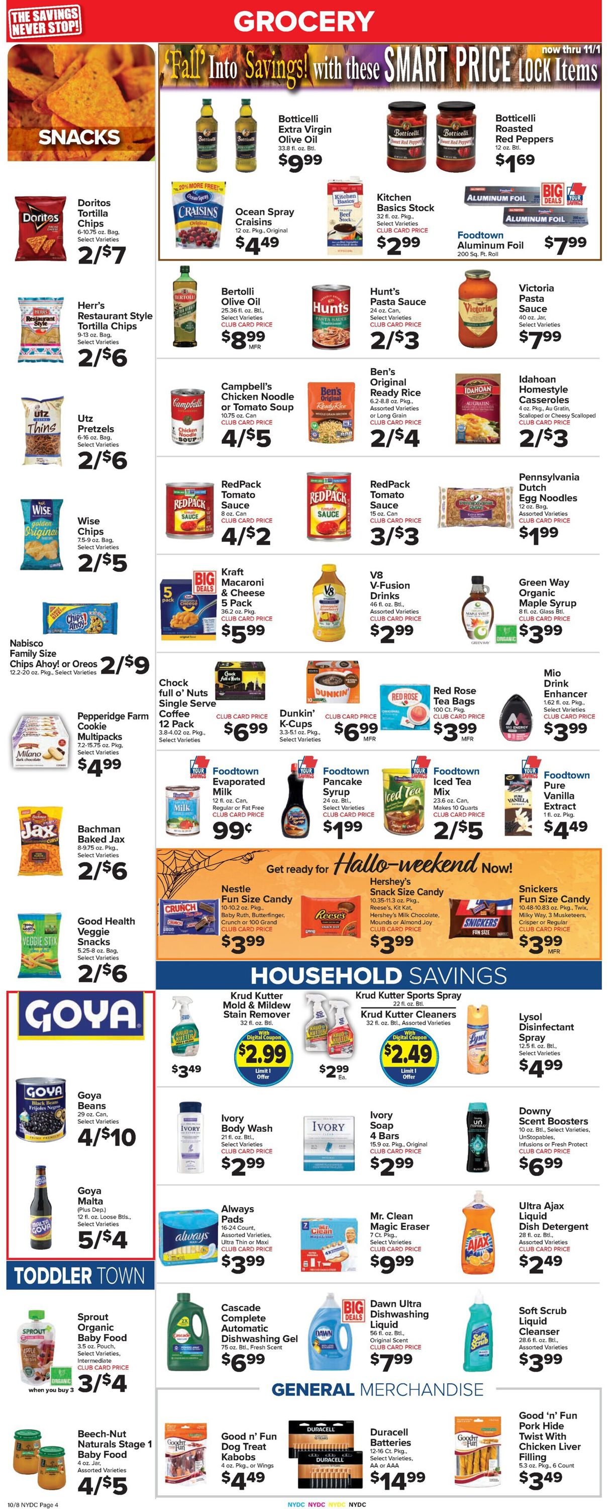 Catalogue Foodtown from 10/08/2021