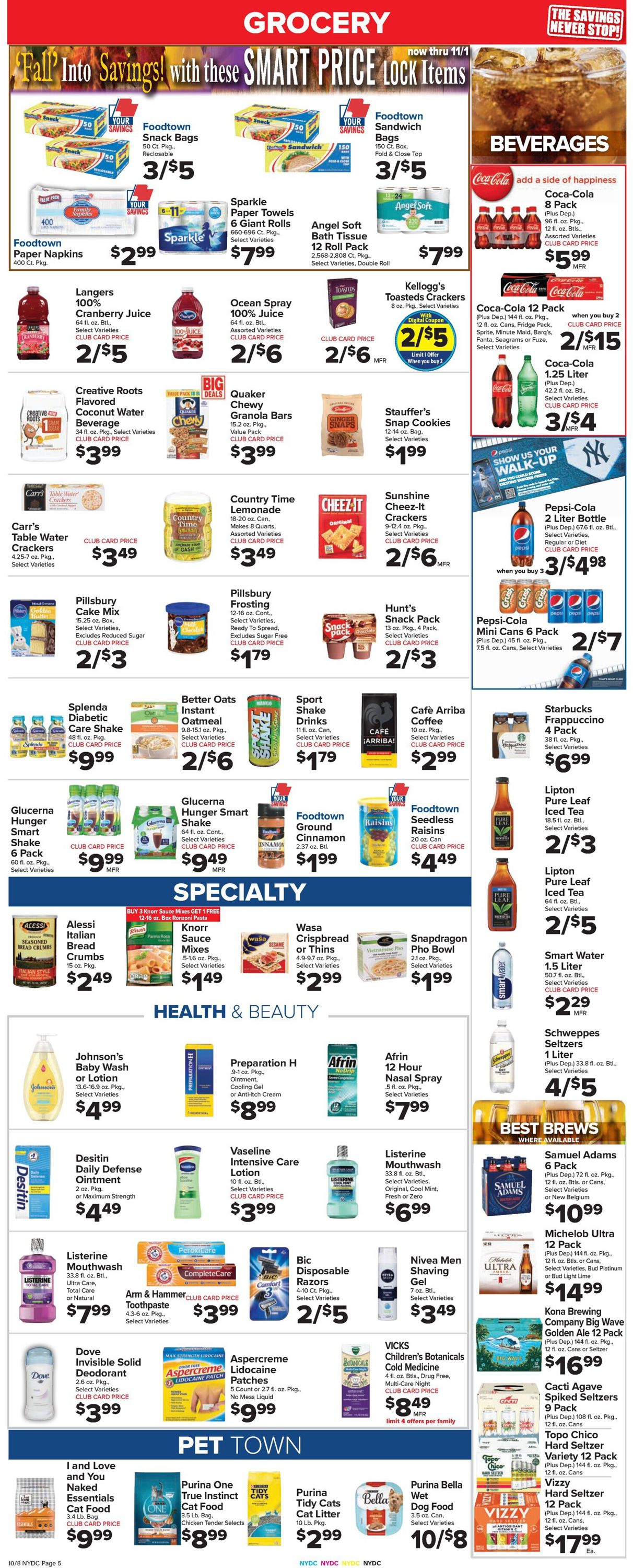 Catalogue Foodtown from 10/08/2021