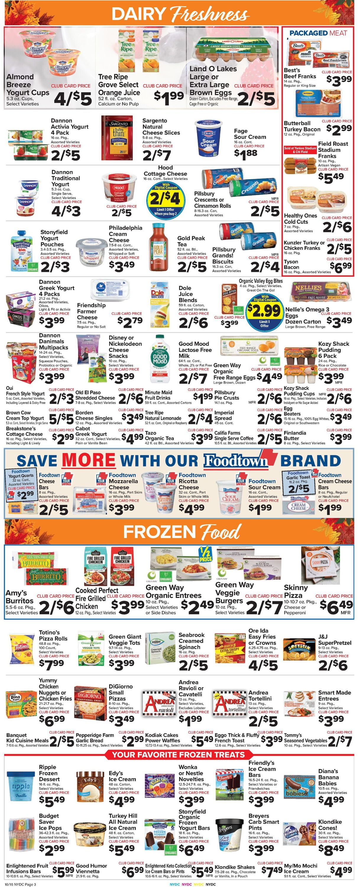 Catalogue Foodtown from 10/15/2021