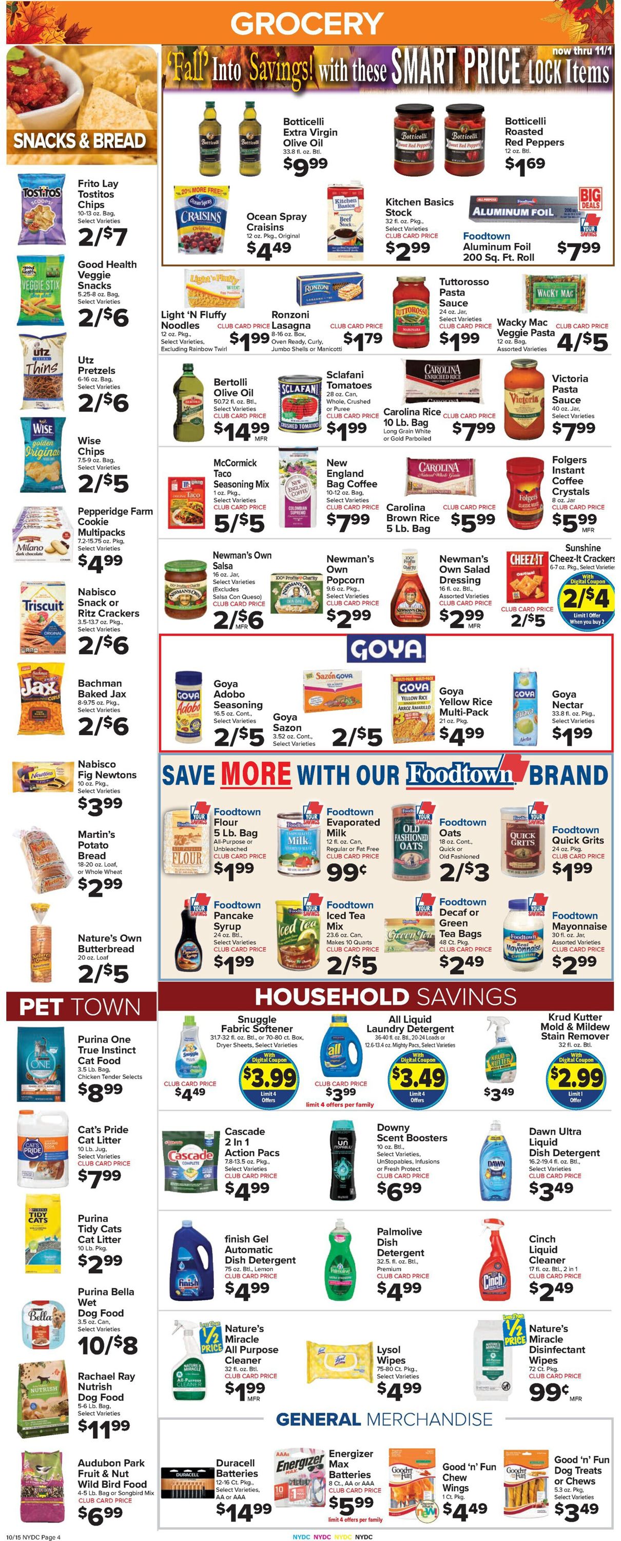 Catalogue Foodtown from 10/15/2021