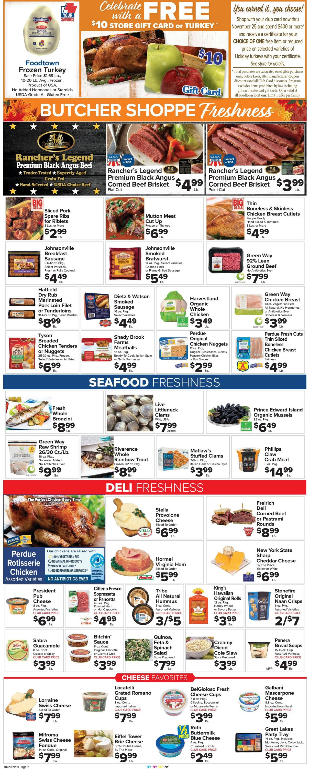 Catalogue Foodtown HALLOWEEN 2021 from 10/29/2021