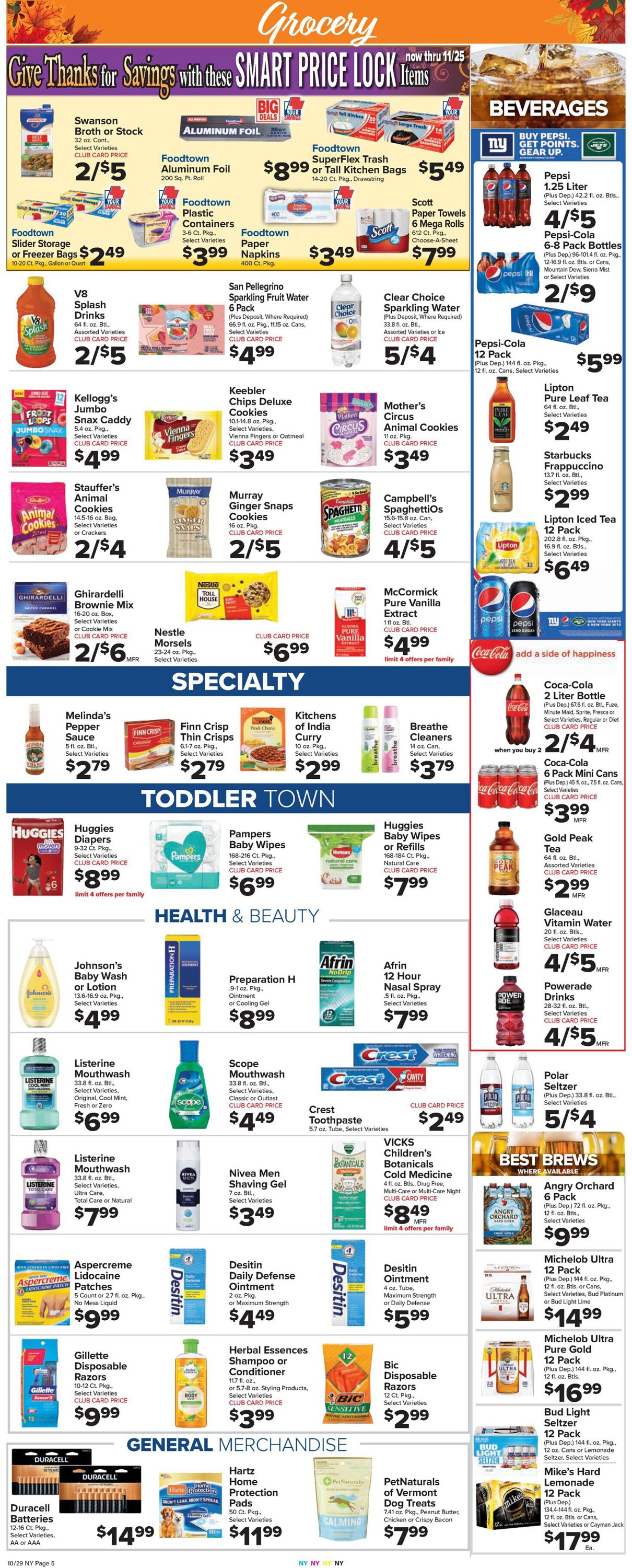 Catalogue Foodtown HALLOWEEN 2021 from 10/29/2021