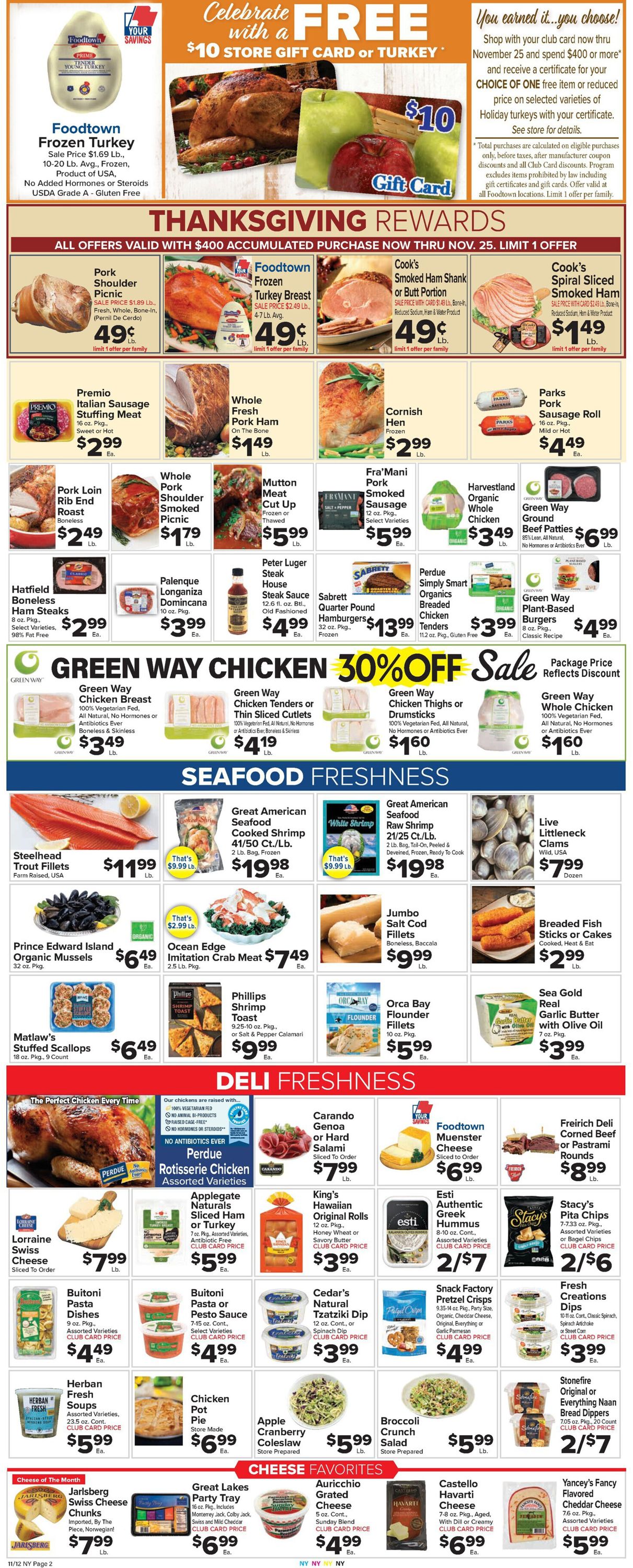 Catalogue Foodtown from 11/12/2021