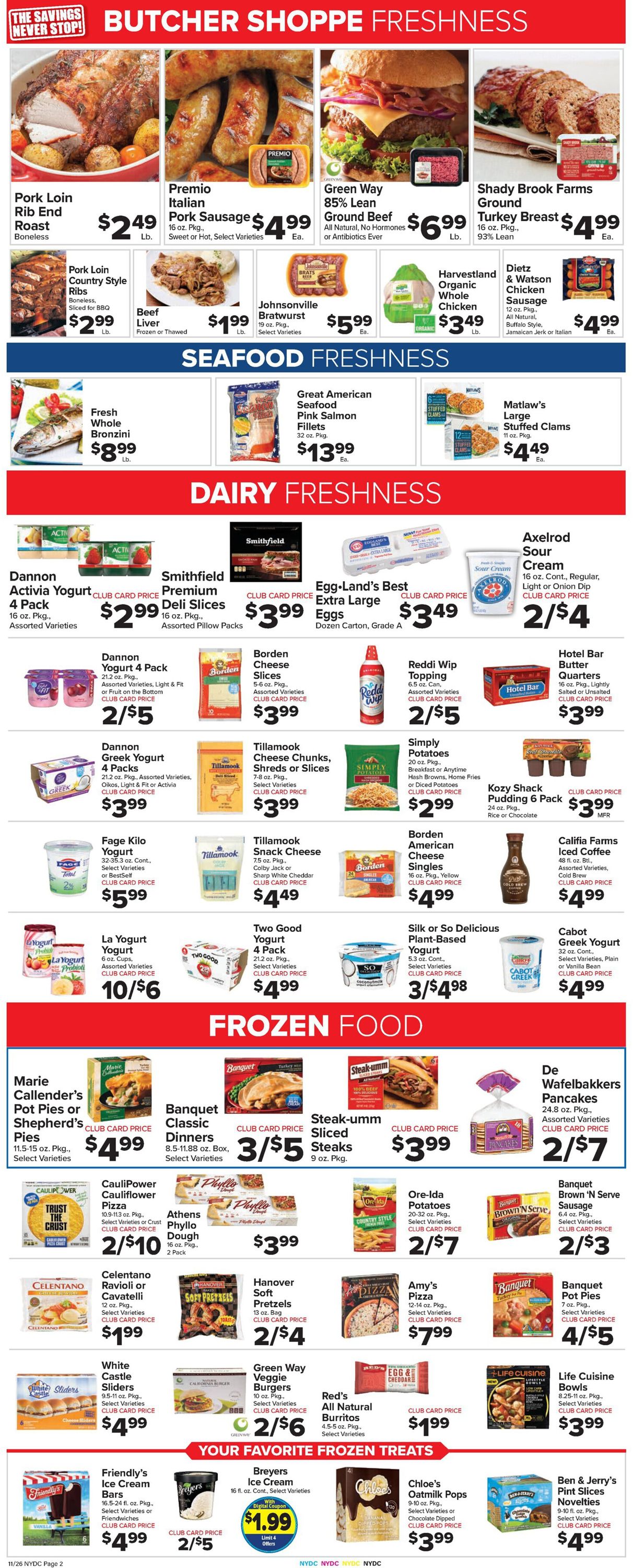 Catalogue Foodtown from 11/26/2021