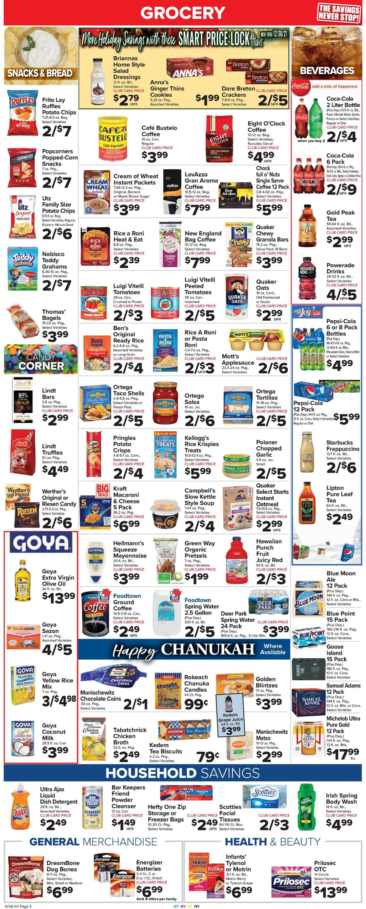 Catalogue Foodtown from 11/26/2021