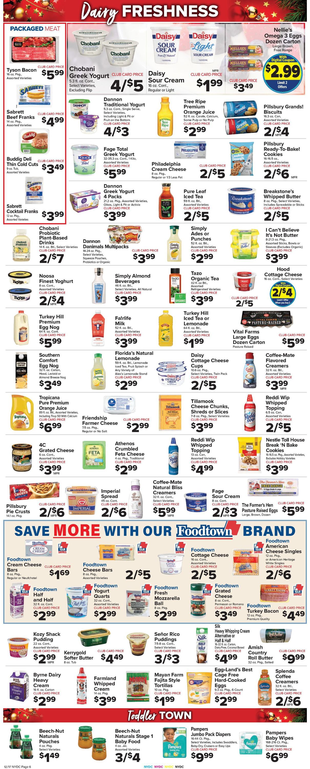 Catalogue Foodtown HOLIDAY 2021 from 12/17/2021
