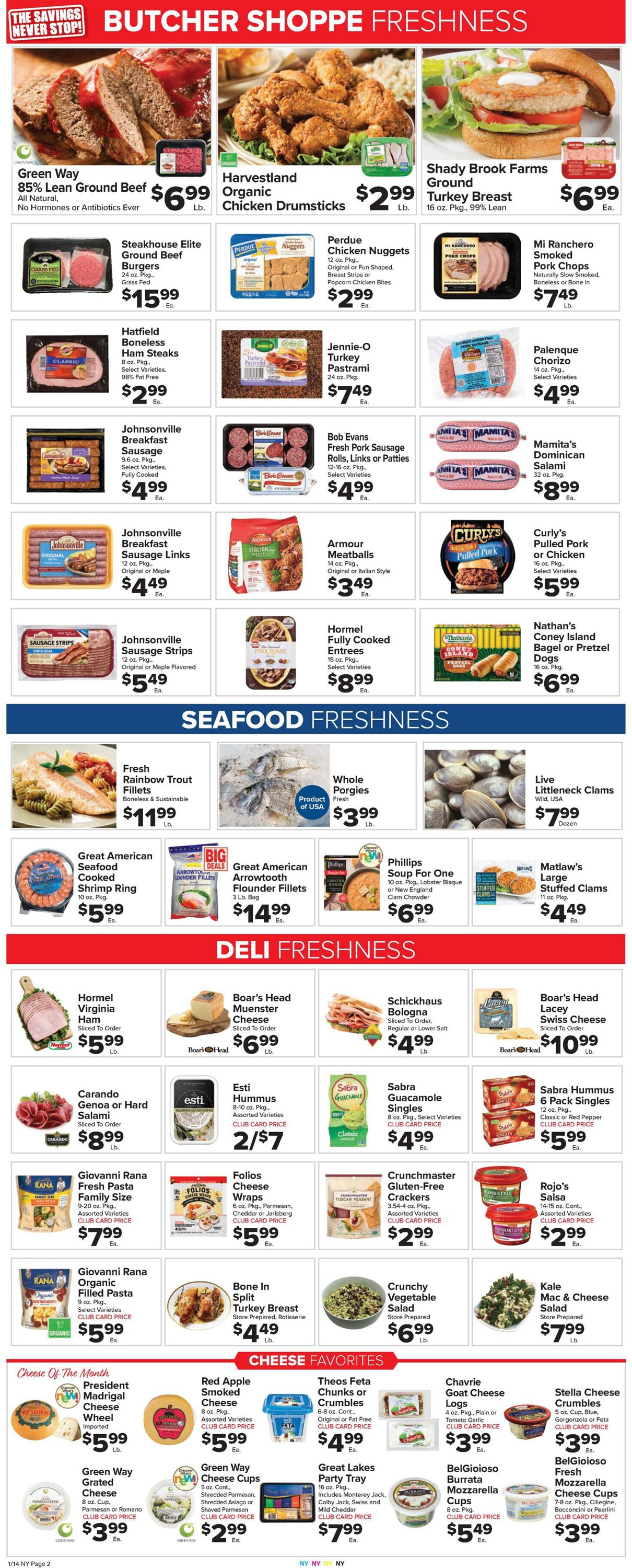 Catalogue Foodtown from 01/14/2022