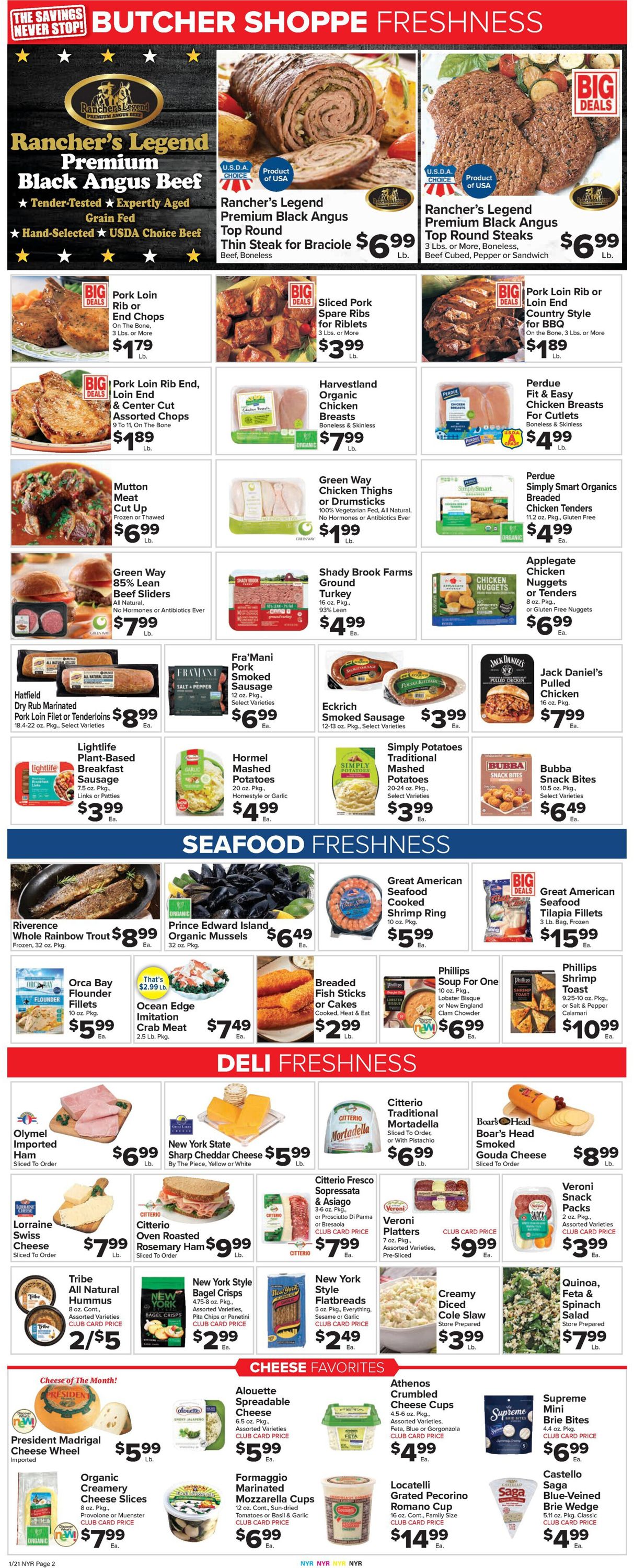 Catalogue Foodtown from 01/21/2022