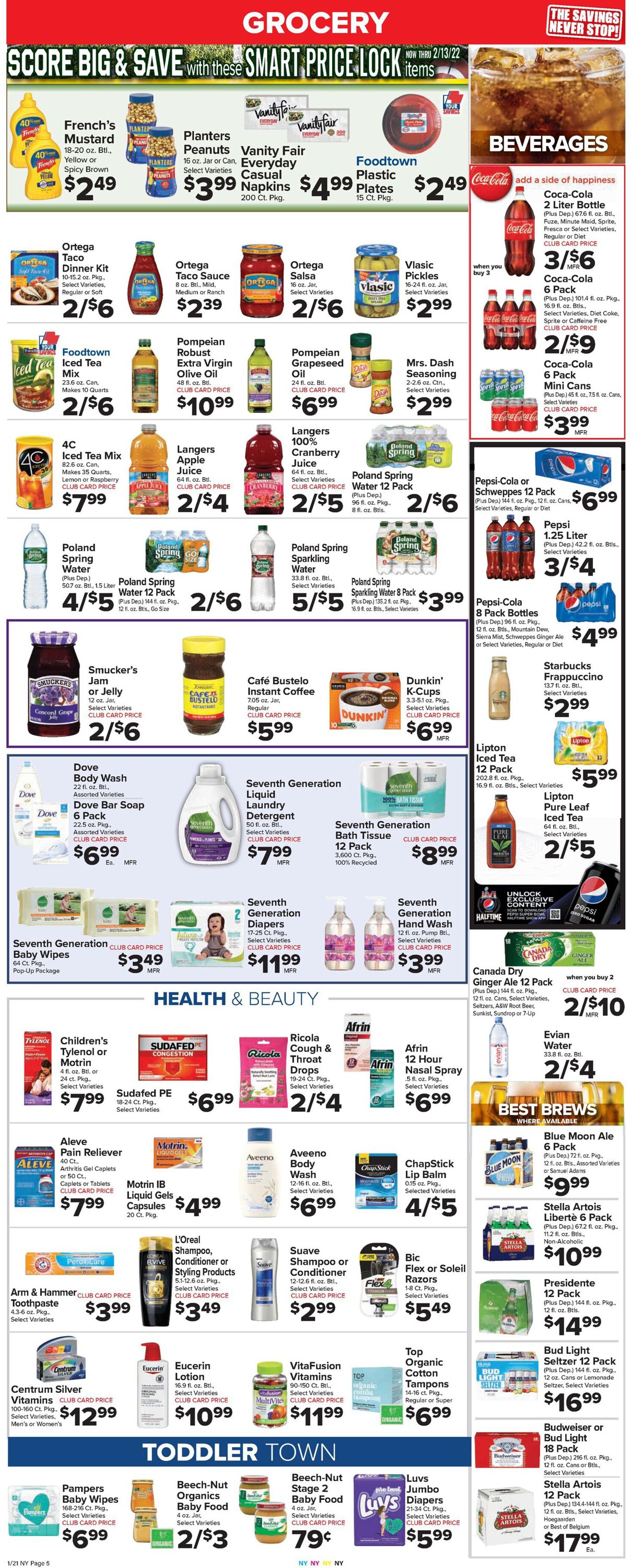 Catalogue Foodtown from 01/21/2022