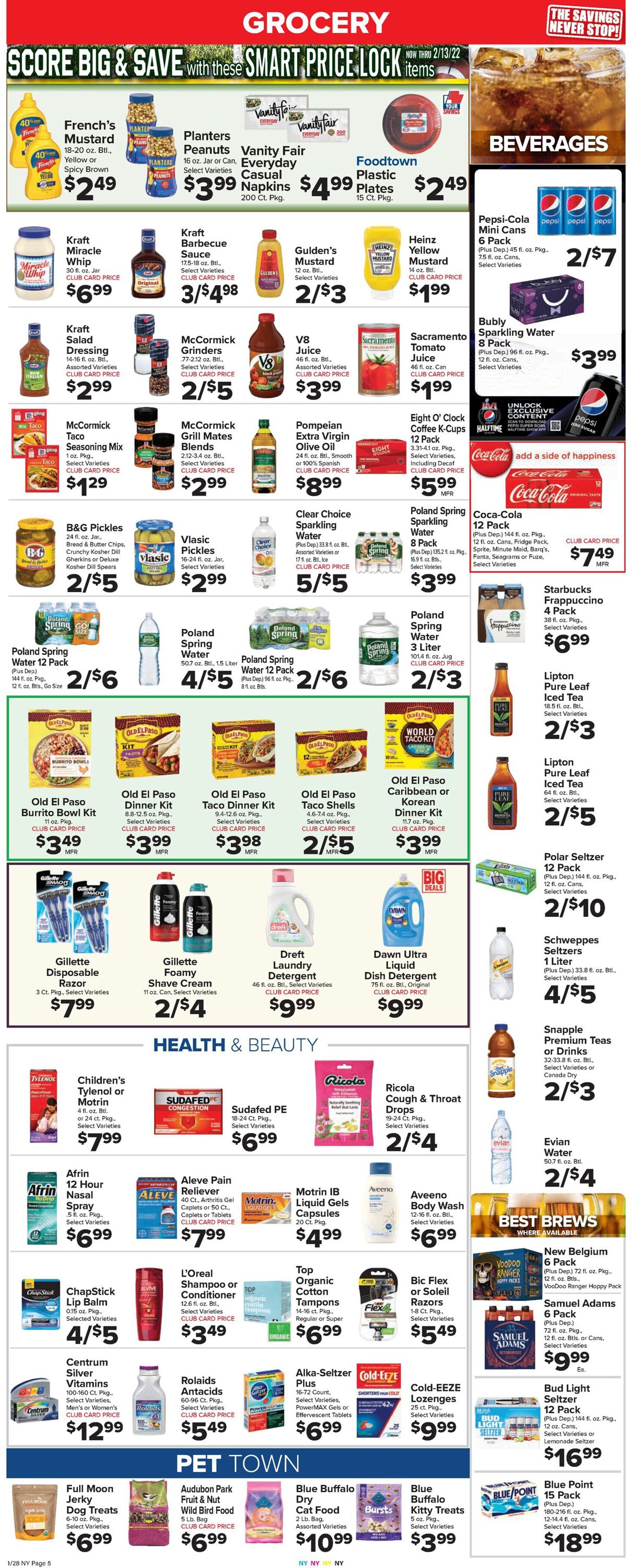 Catalogue Foodtown from 01/28/2022