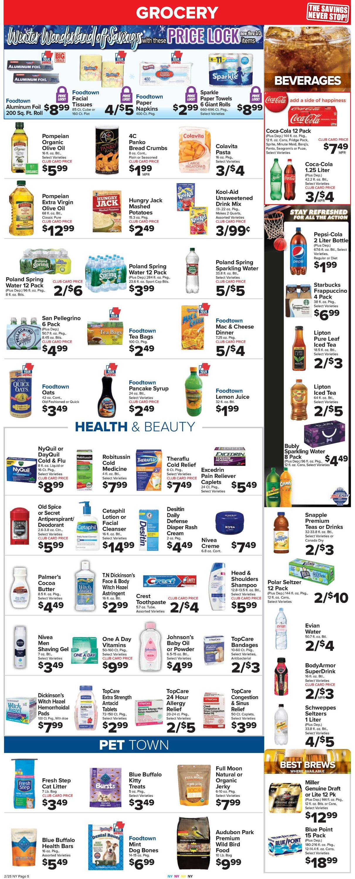 Catalogue Foodtown from 02/25/2022