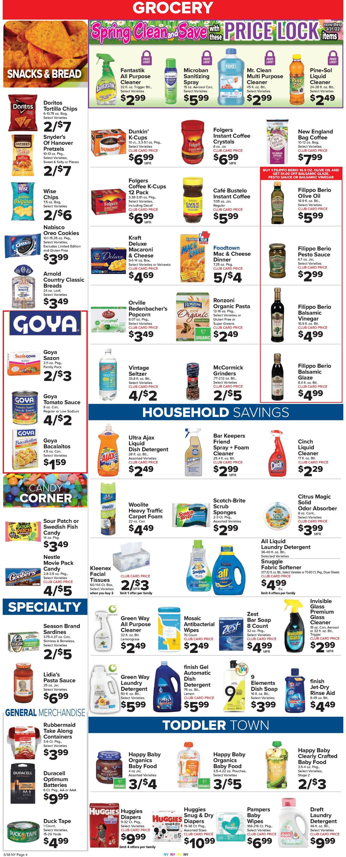 Catalogue Foodtown from 03/18/2022