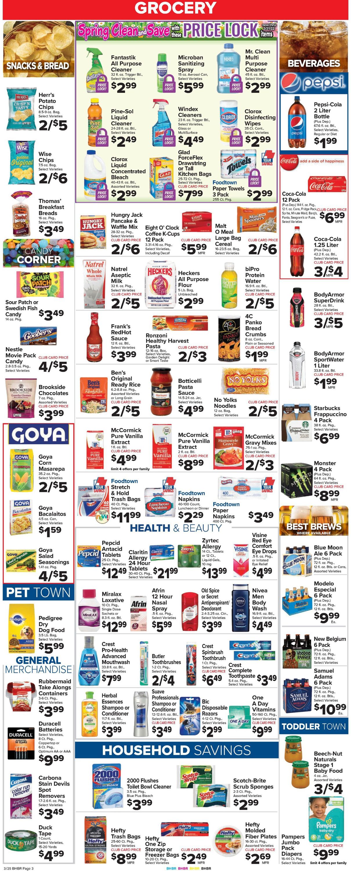 Catalogue Foodtown from 03/25/2022